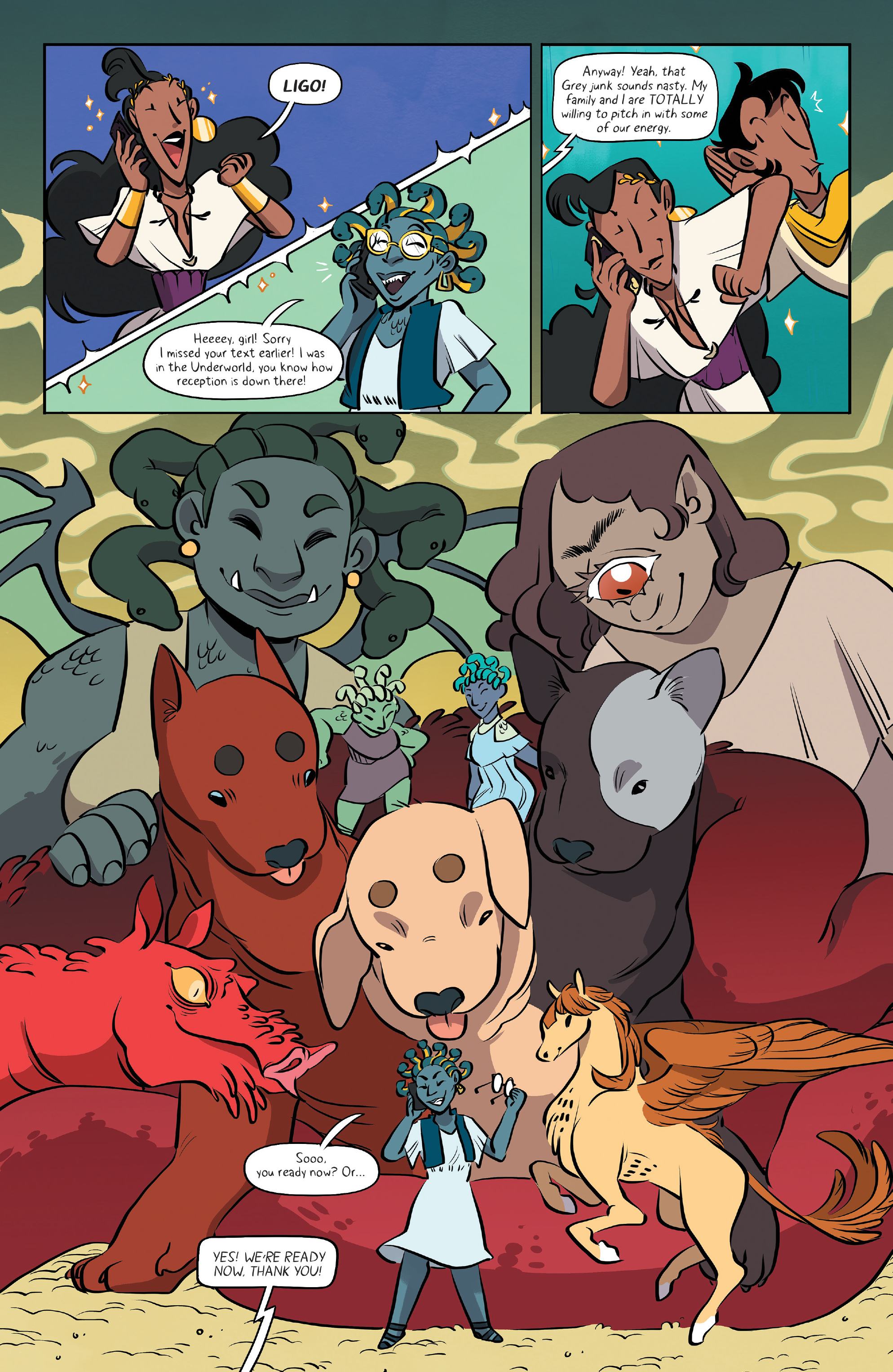 Read online Lumberjanes: End of Summer comic -  Issue # Full - 7