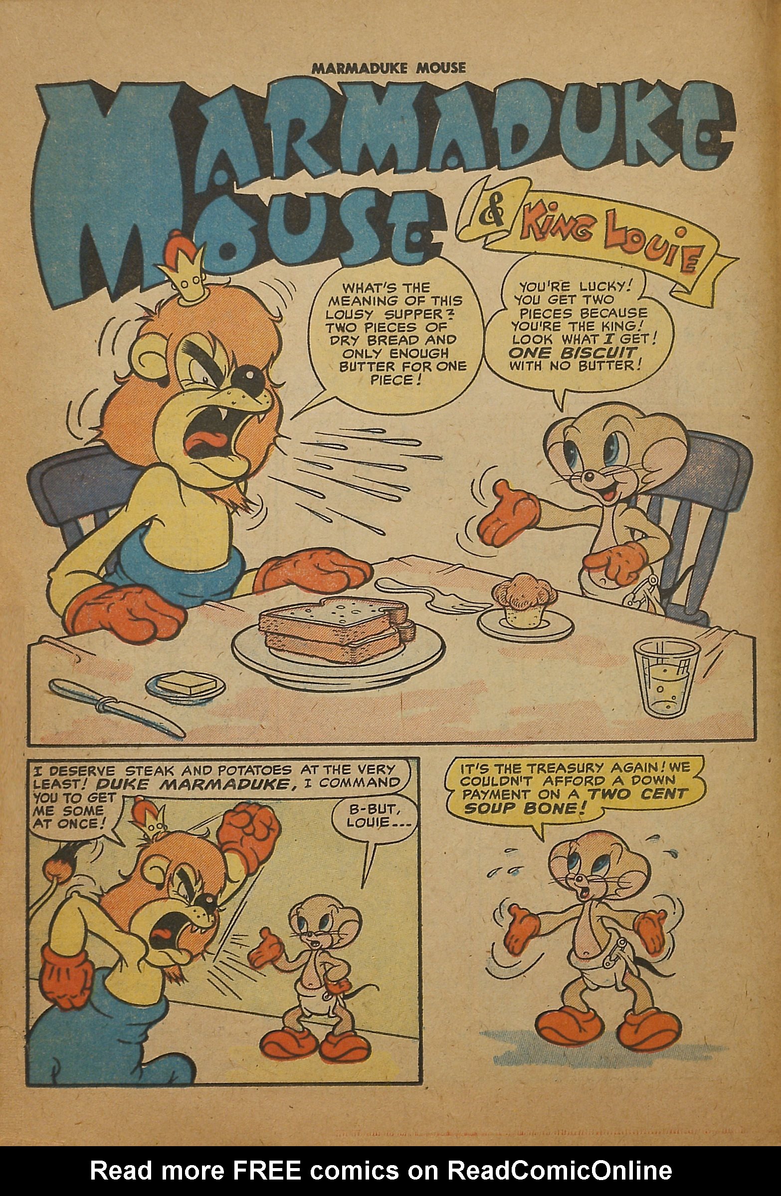 Read online Marmaduke Mouse comic -  Issue #51 - 18