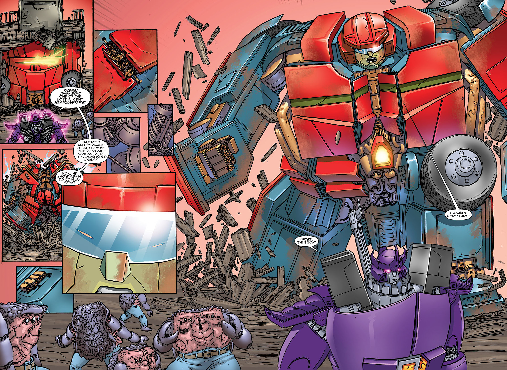 Read online Transformers: Heart of Darkness comic -  Issue #3 - 12