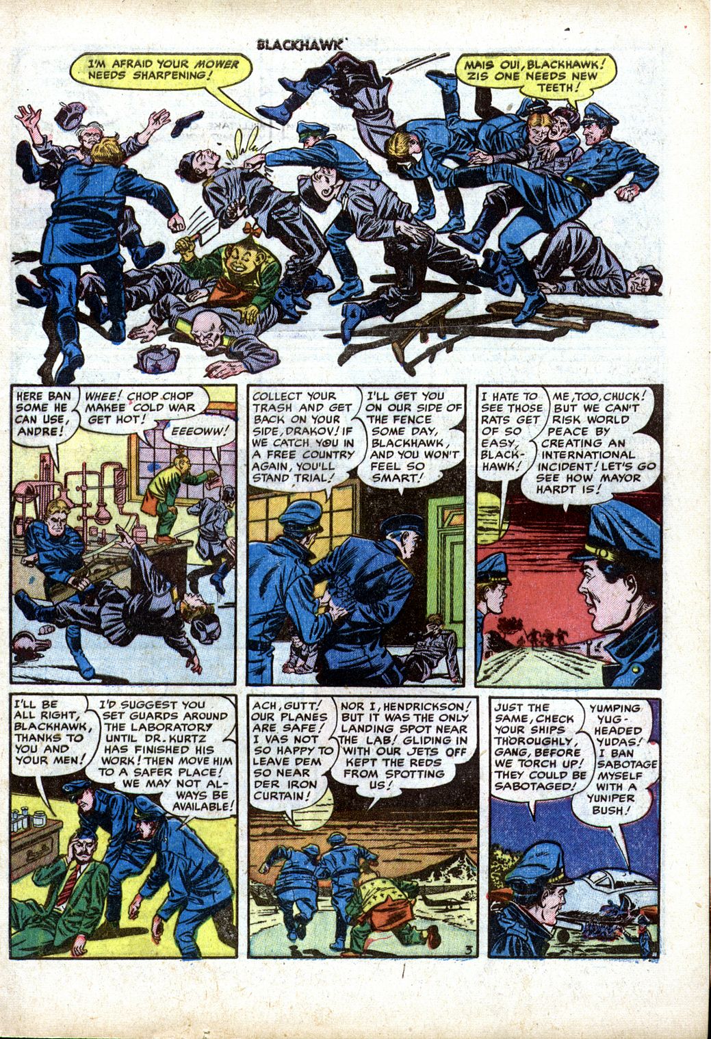 Read online Blackhawk (1957) comic -  Issue #65 - 5