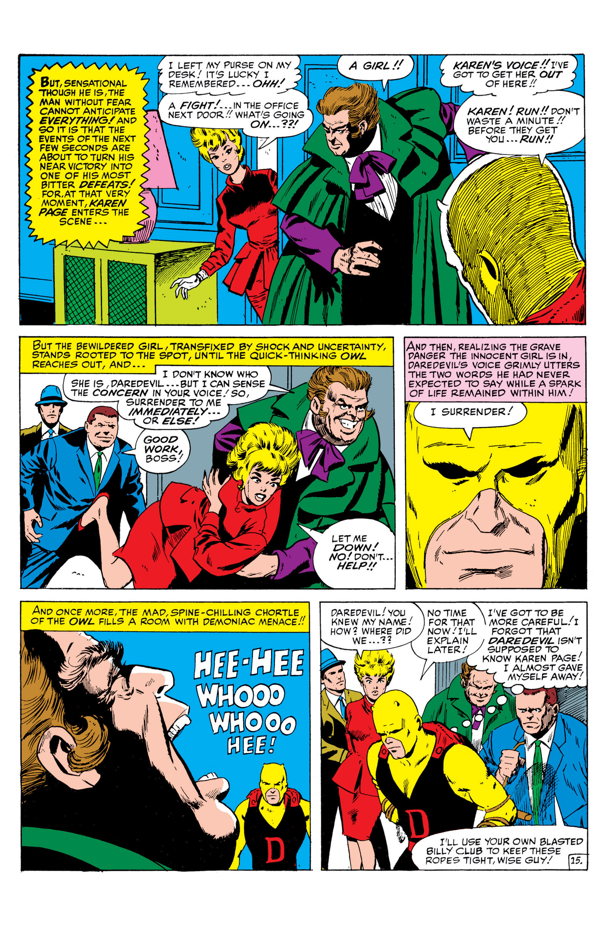 Read online Marvel Masterworks: Daredevil comic -  Issue # TPB 1 (Part 1) - 68