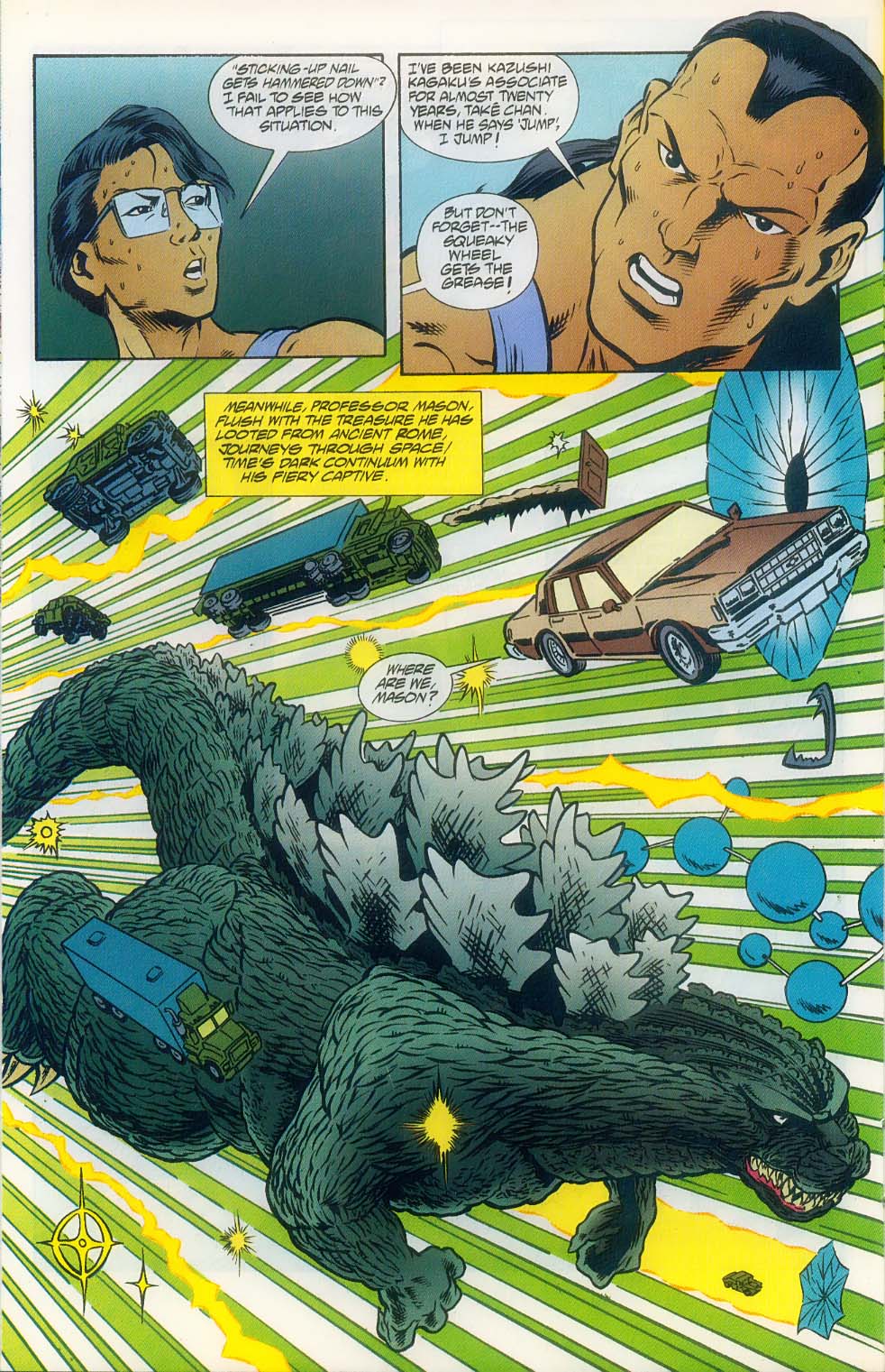 Read online Godzilla (1995) comic -  Issue #9 - 23