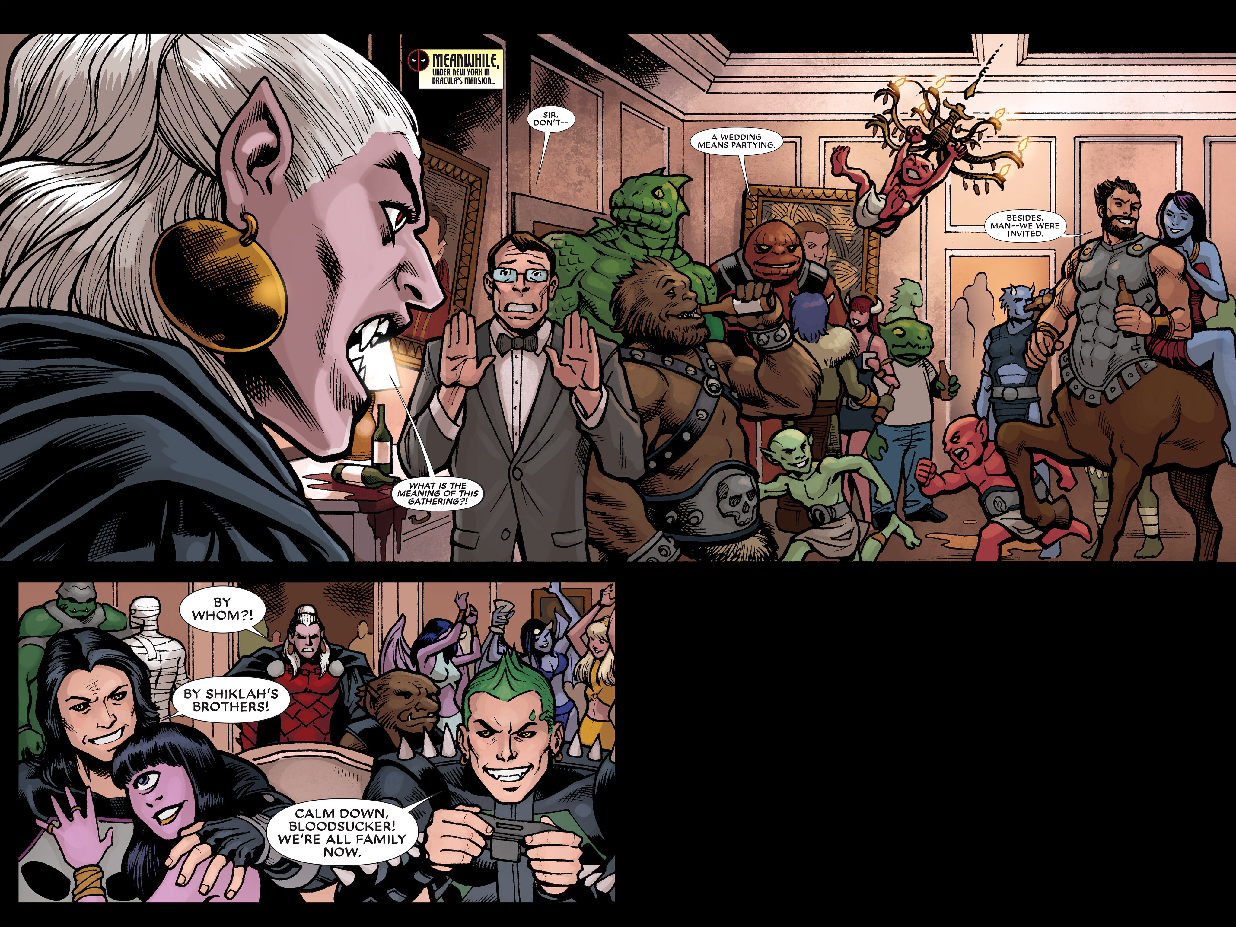 Read online Deadpool: Dracula's Gauntlet comic -  Issue # Part 5 - 12