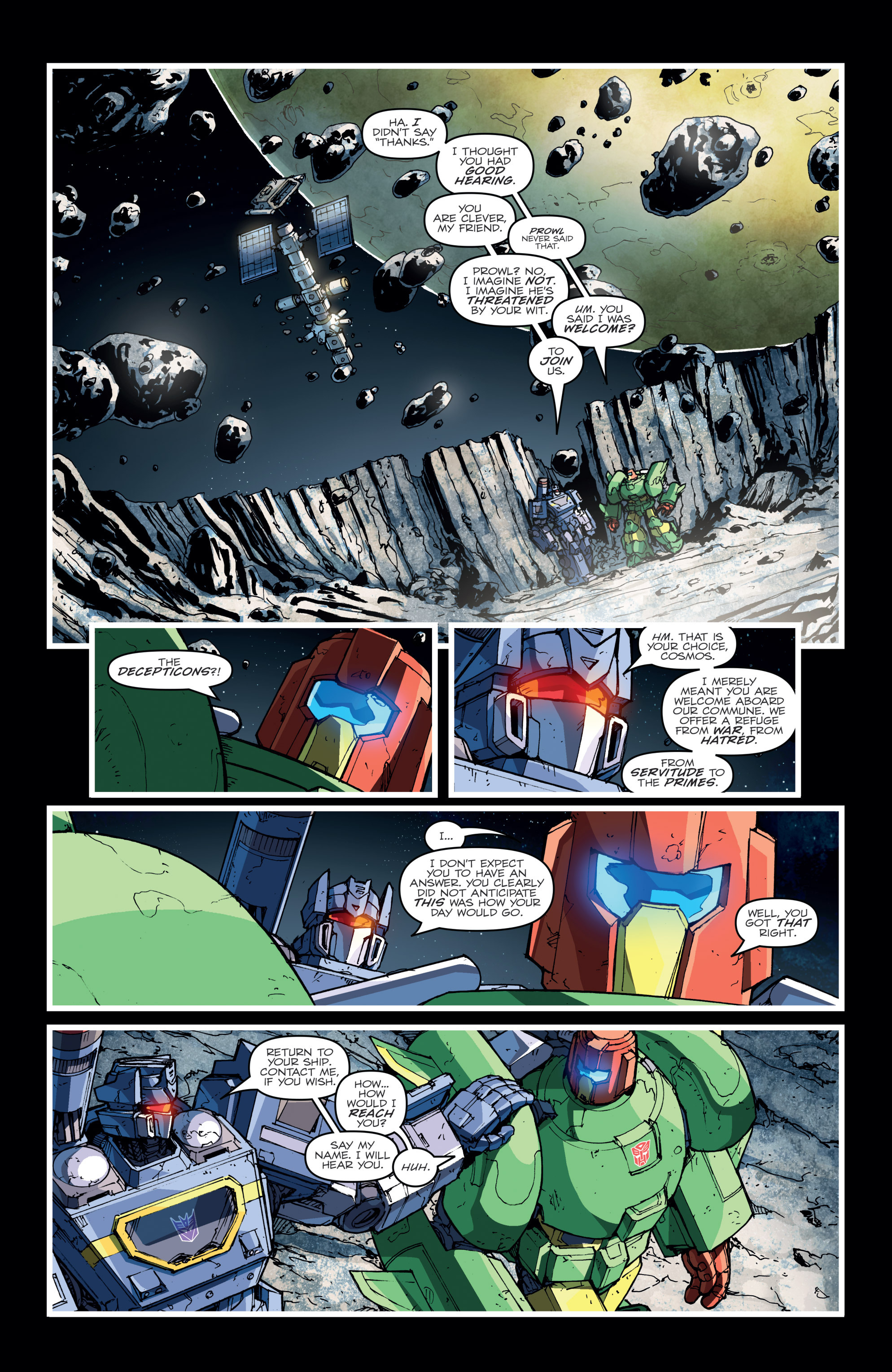 Read online The Transformers (2014) comic -  Issue #43 - 21