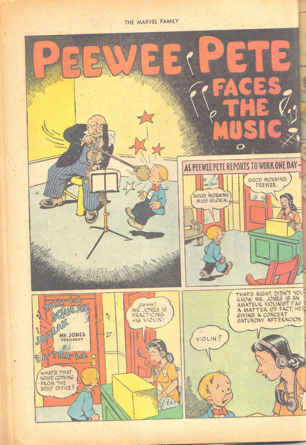 Read online The Marvel Family comic -  Issue #11 - 16