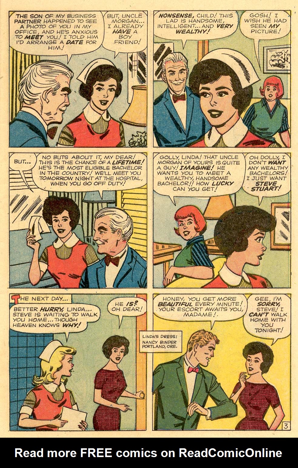 Read online Linda Carter, Student Nurse comic -  Issue #6 - 4