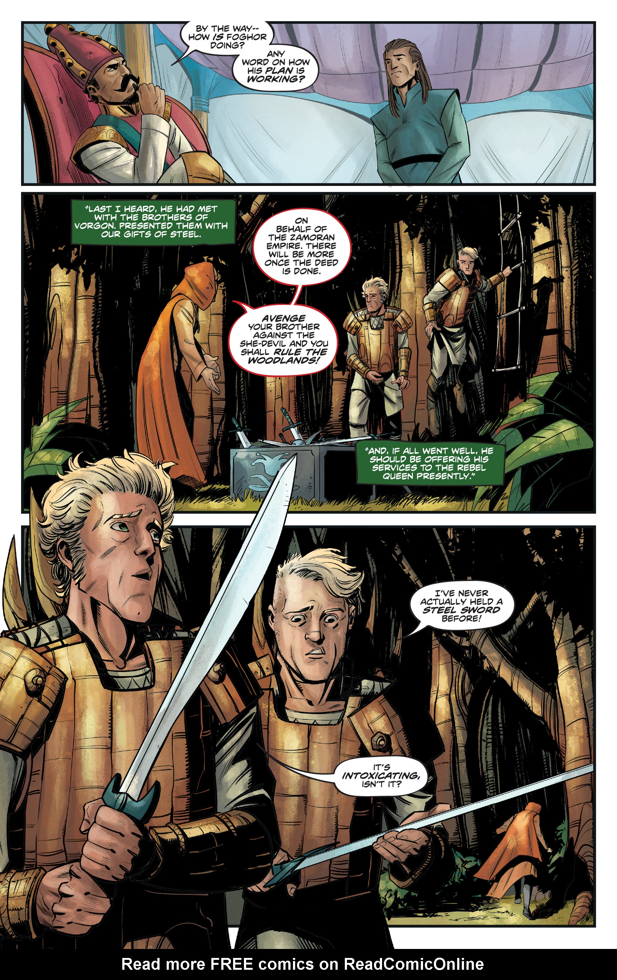 Read online Red Sonja (2019) comic -  Issue #8 - 16