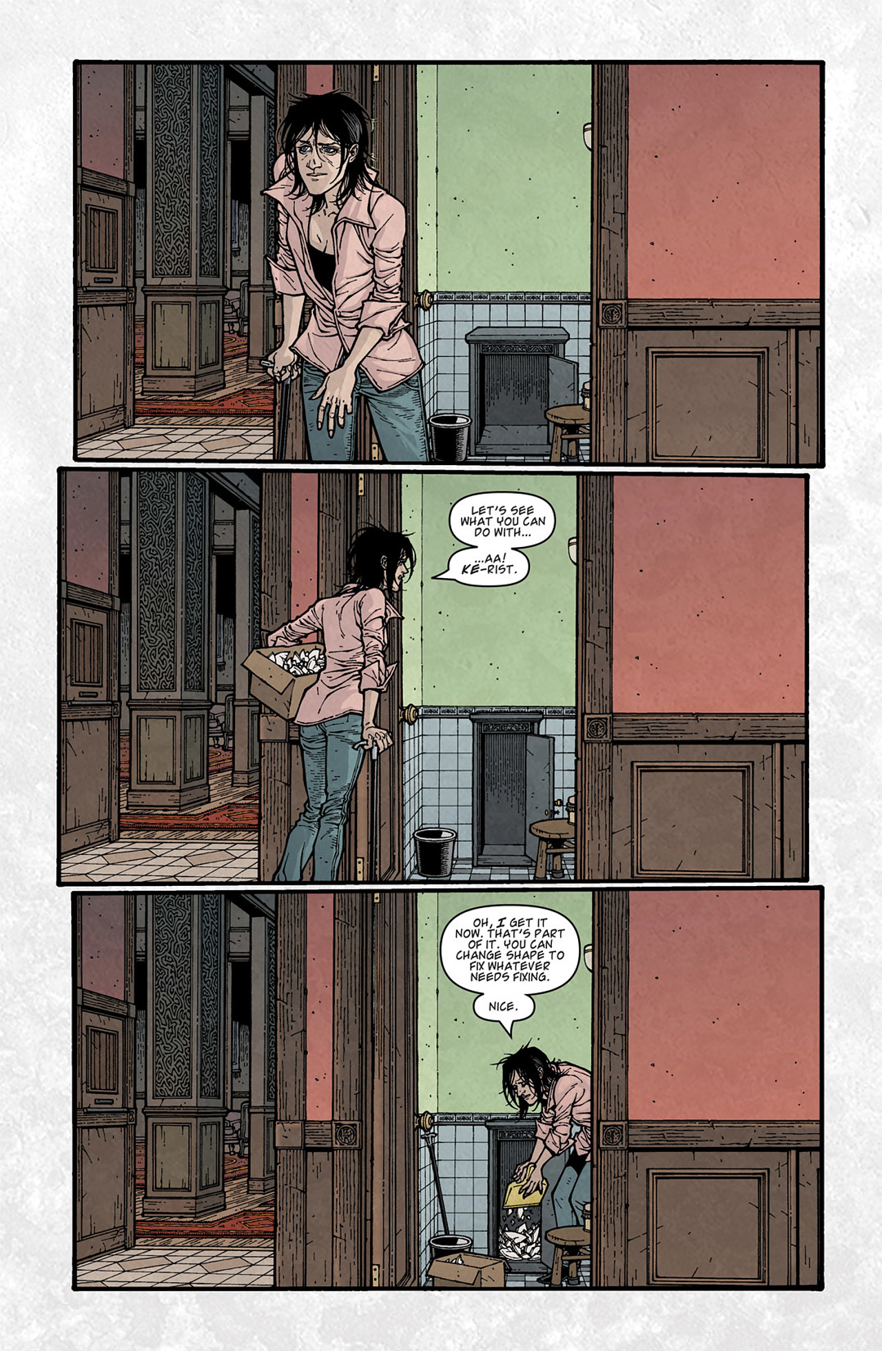 Read online Locke & Key: Crown of Shadows comic -  Issue #6 - 12