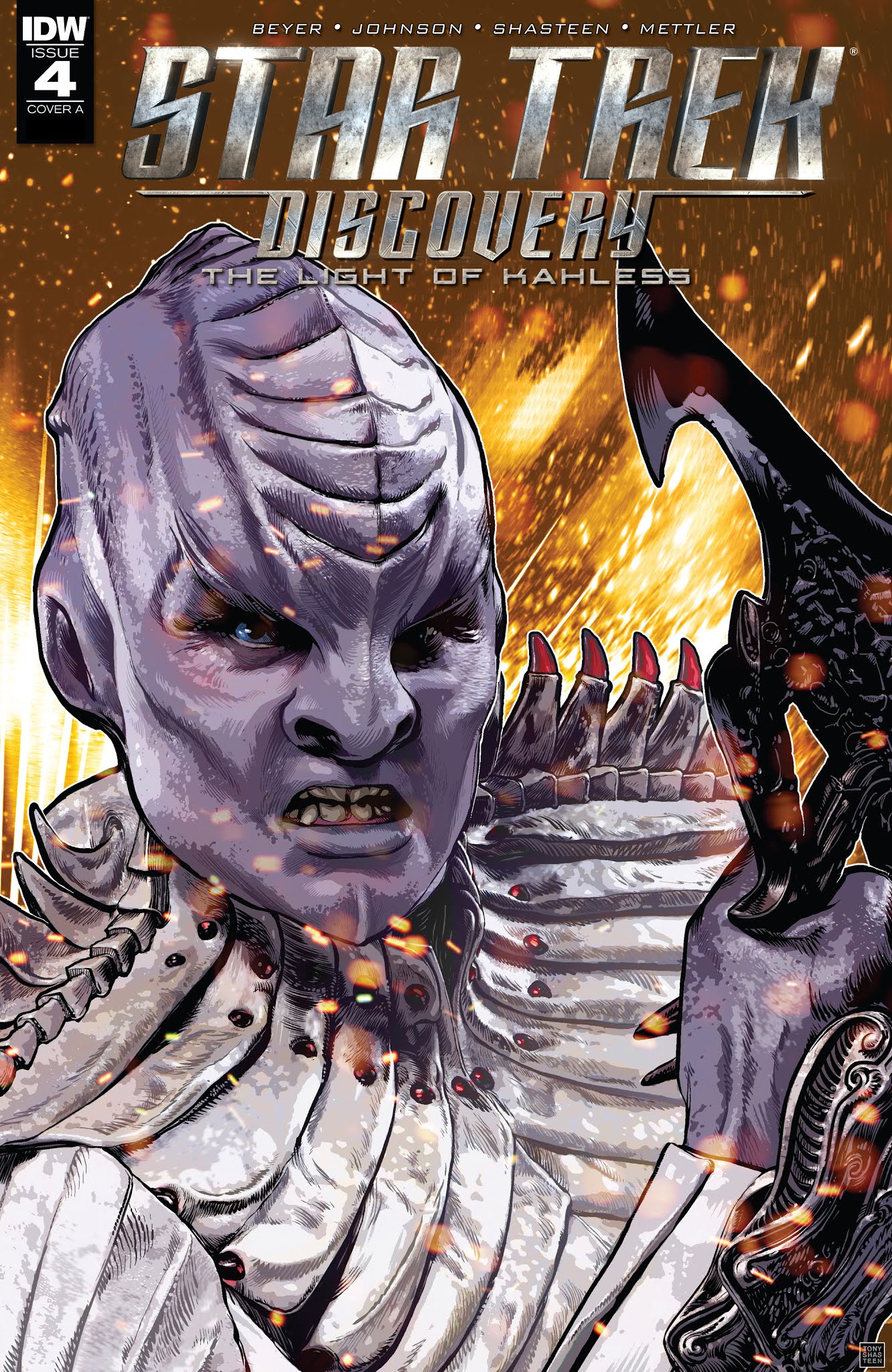 Read online Star Trek: Discovery: The Light of Kahless comic -  Issue #4 - 1