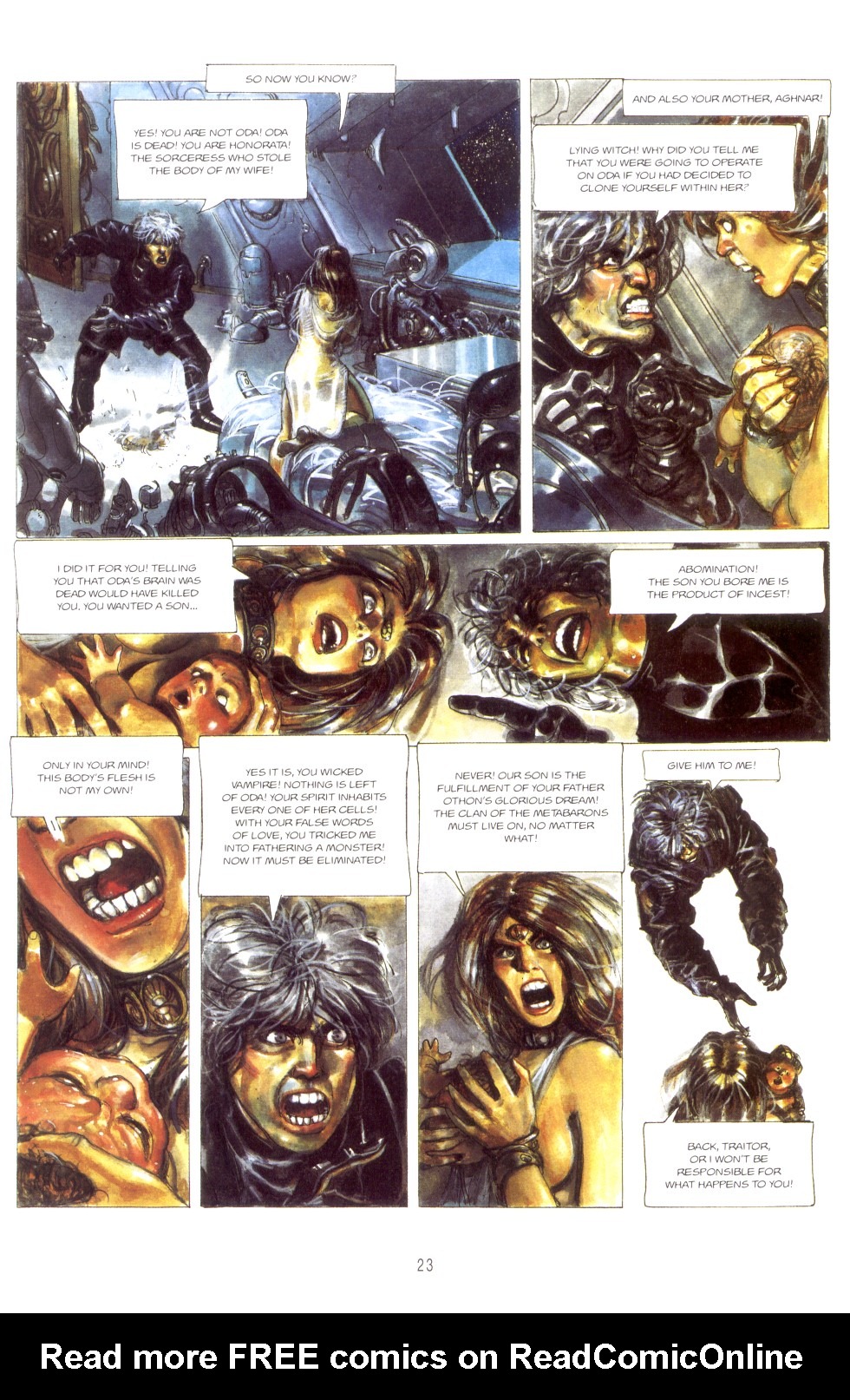 Read Online The Metabarons Comic Issue 8 The Posession Of Oda
