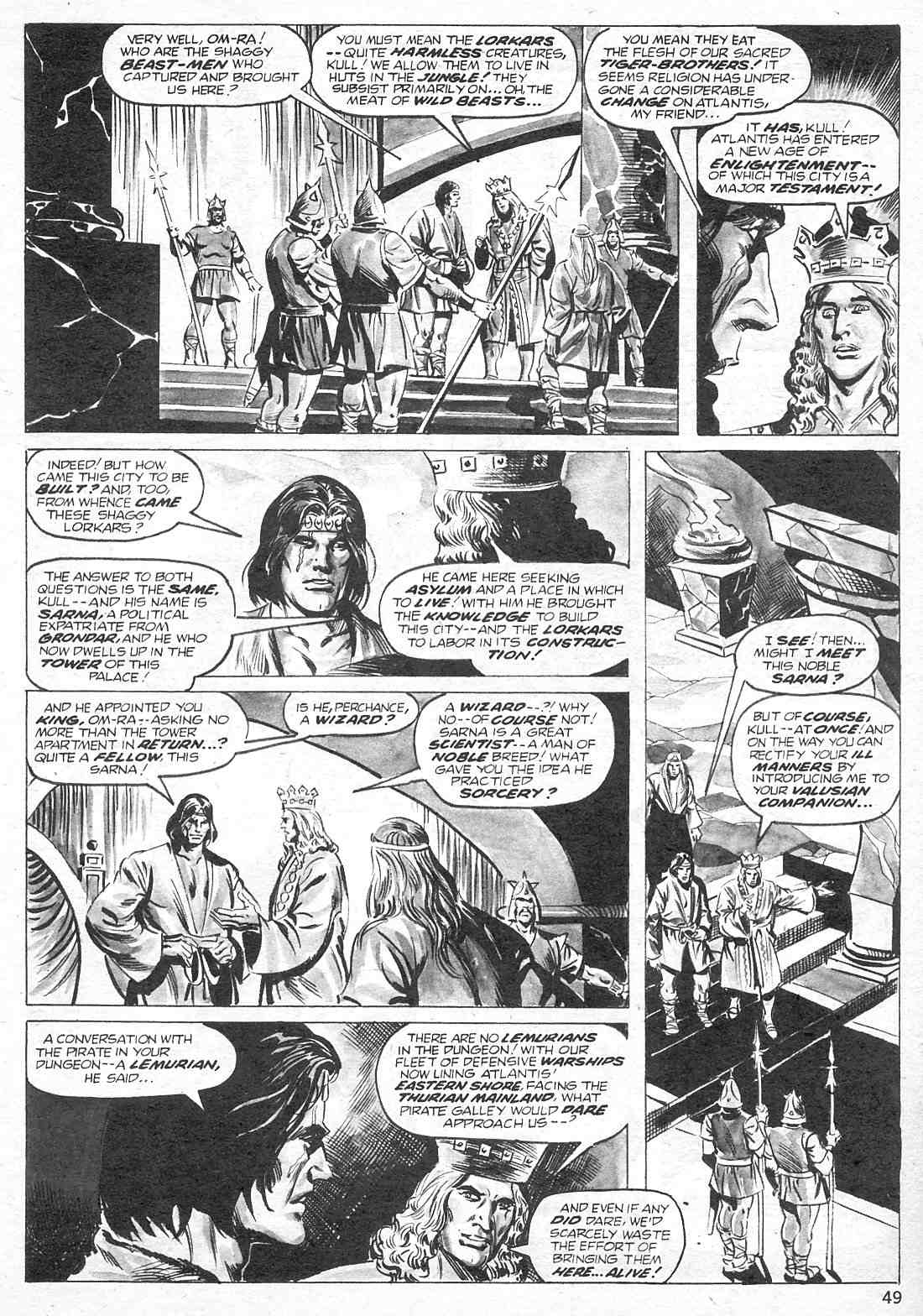 Read online The Savage Sword Of Conan comic -  Issue #9 - 45
