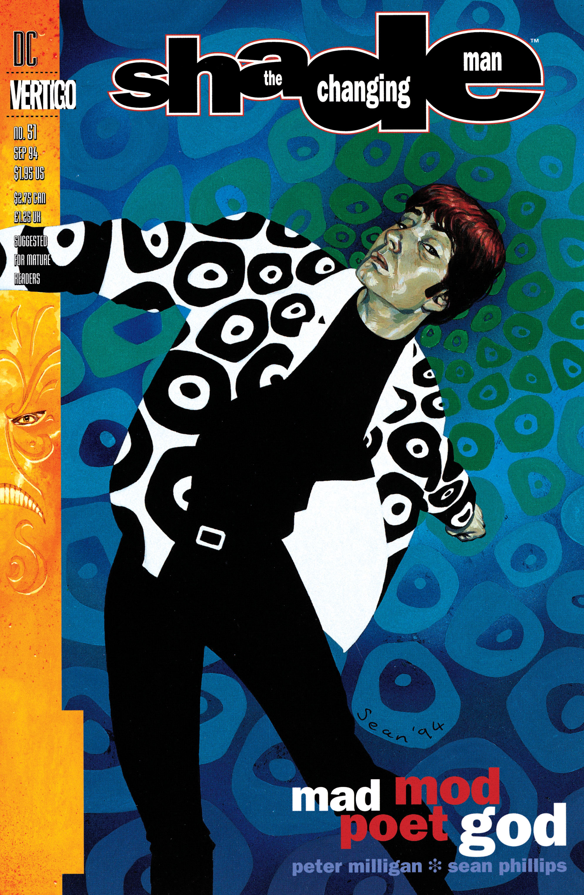 Read online Shade, the Changing Man comic -  Issue #51 - 1