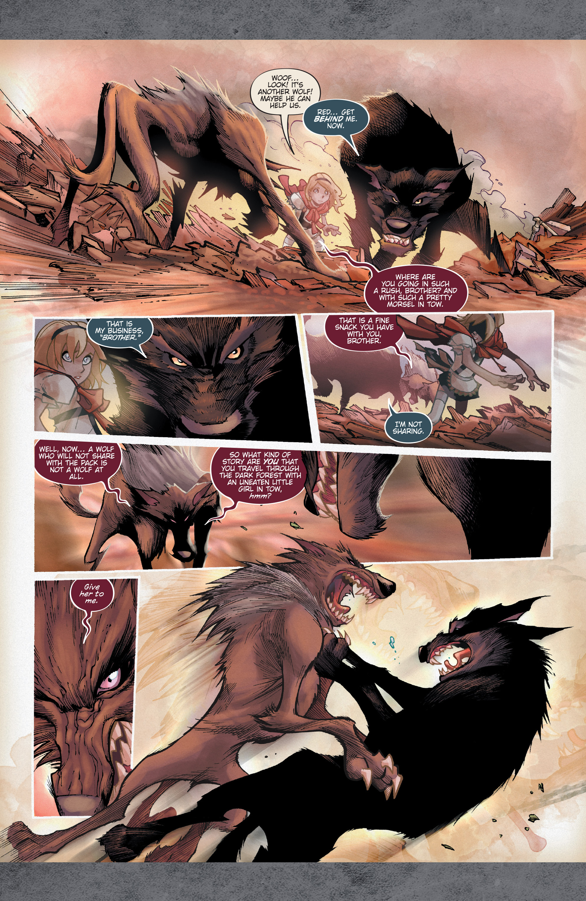 Read online Fairy Quest: Outcasts comic -  Issue #1 - 16
