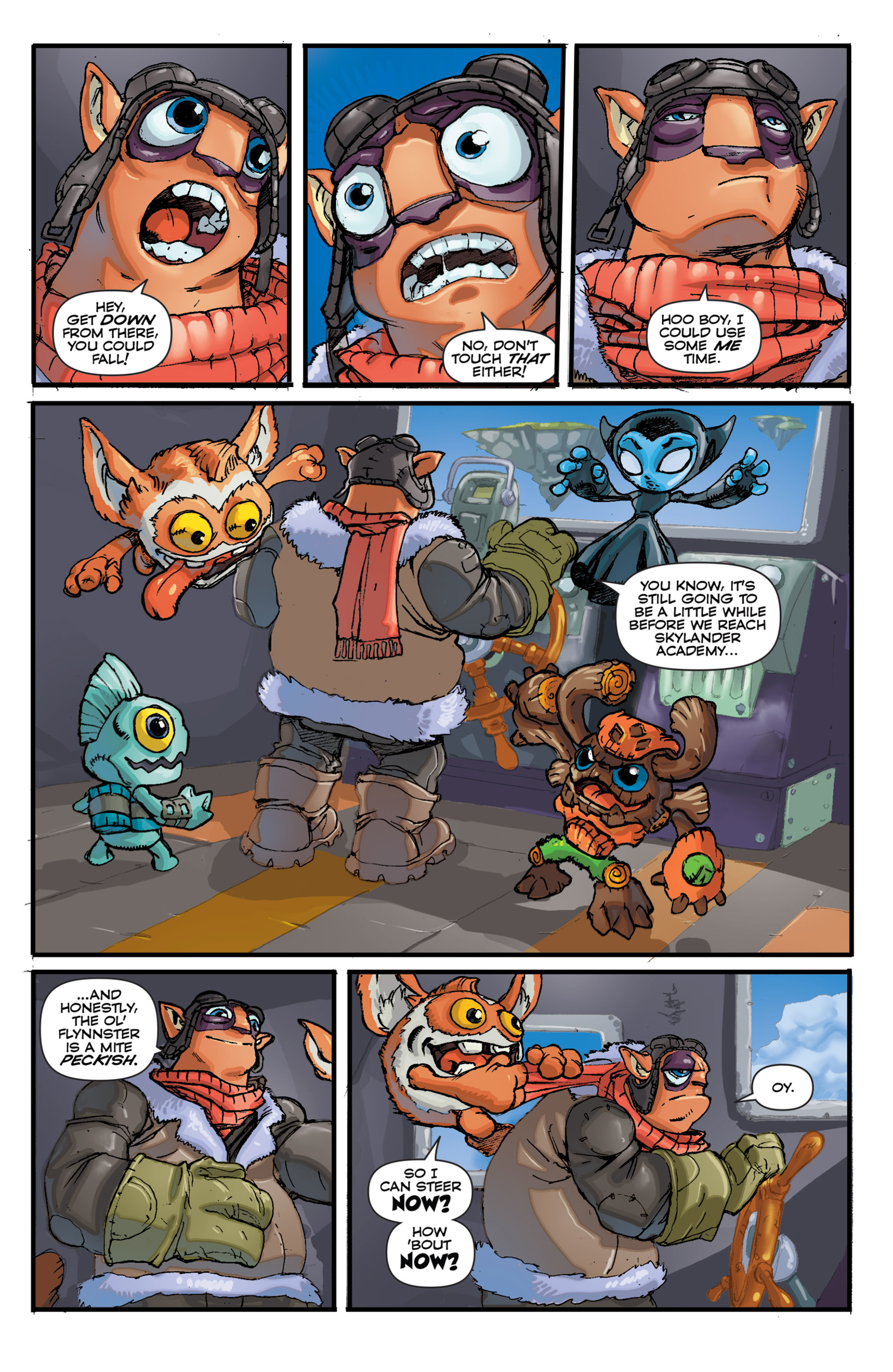 Read online Skylanders comic -  Issue #1 - 4