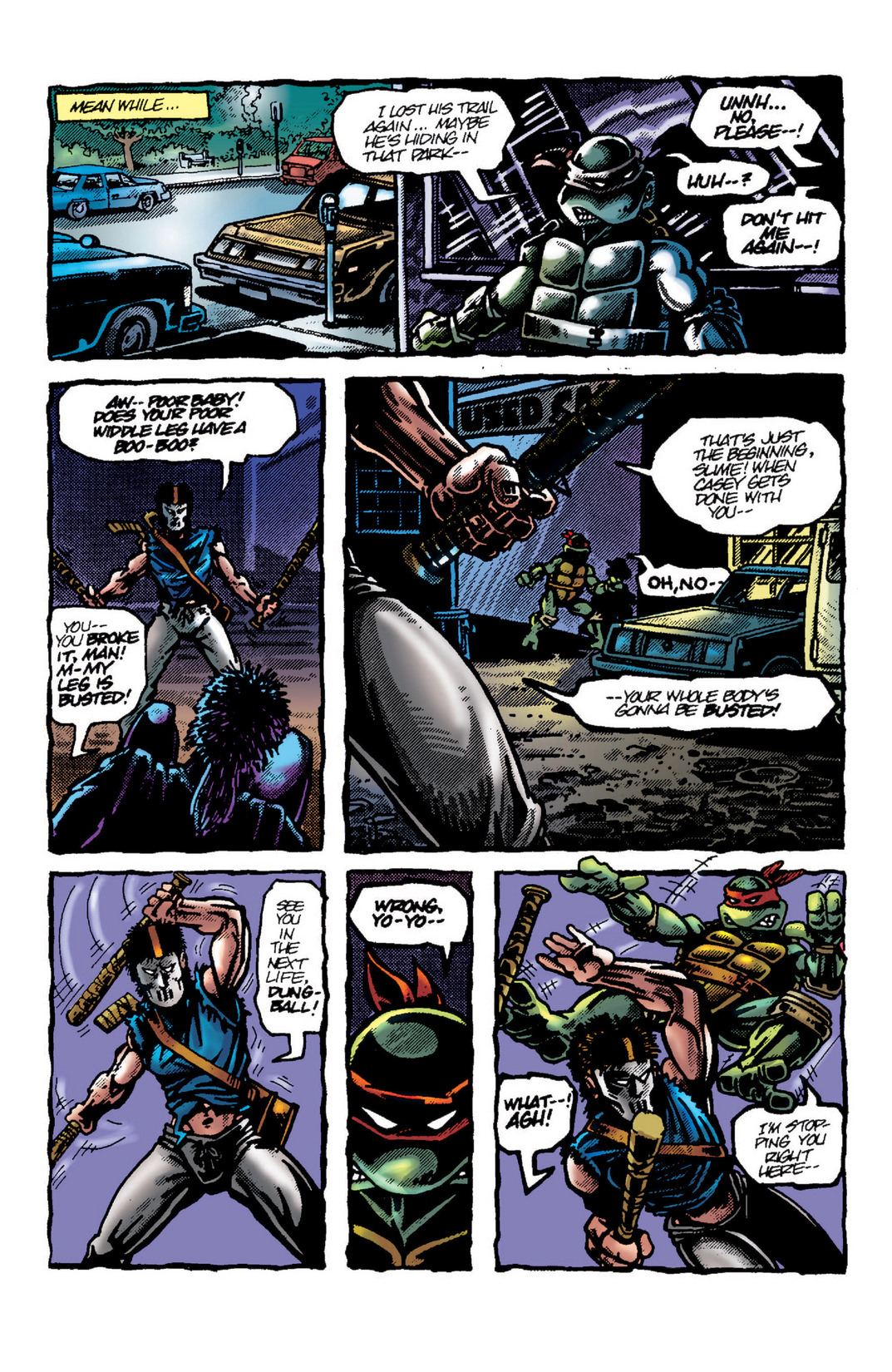 Read online Teenage Mutant Ninja Turtles Color Classics: Raphael Micro-Series One-Shot comic -  Issue # Full - 19