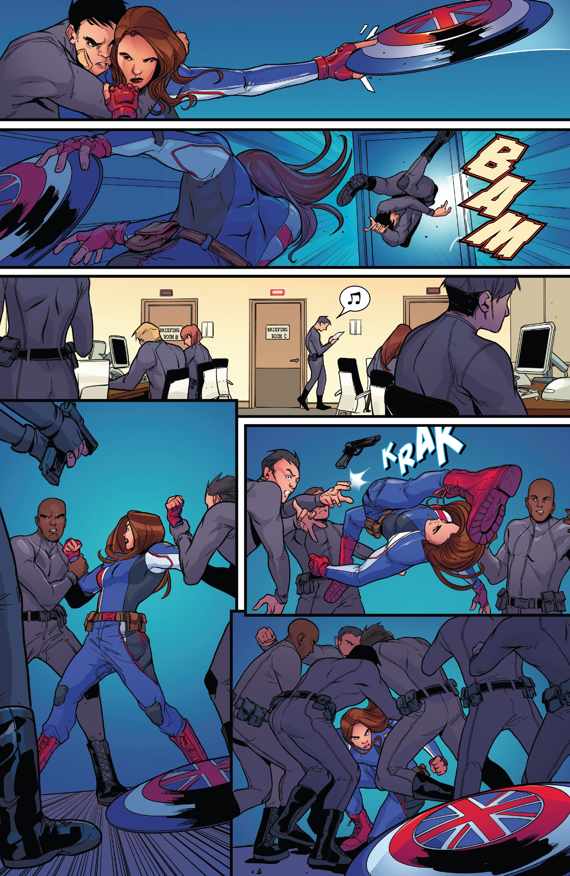 Read online Captain Carter comic -  Issue #3 - 13