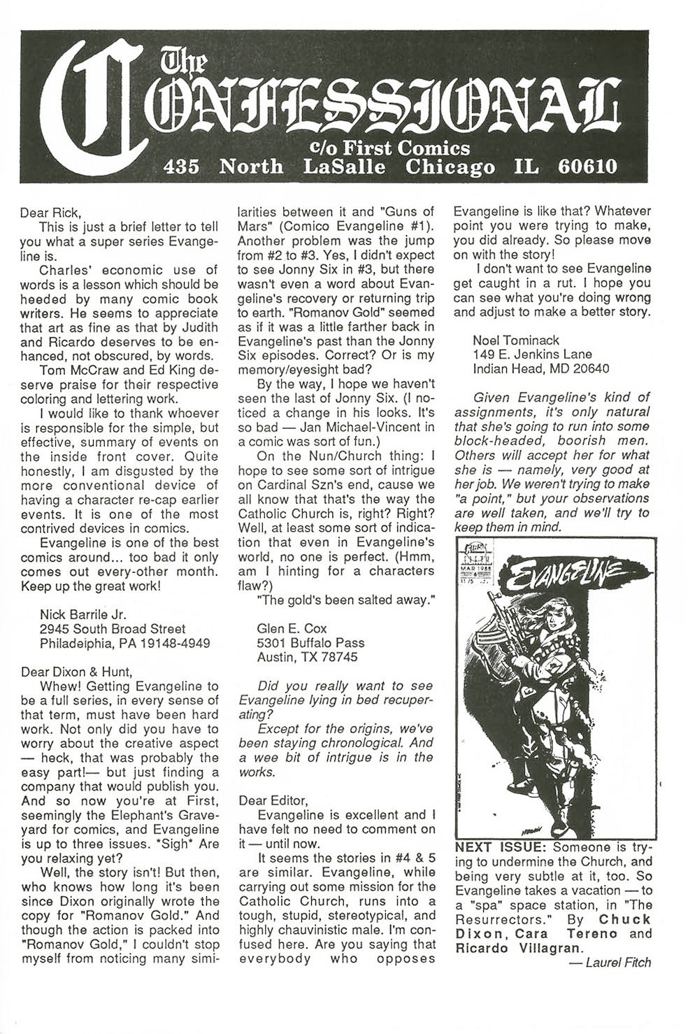 Read online Evangeline comic -  Issue #5 - 30