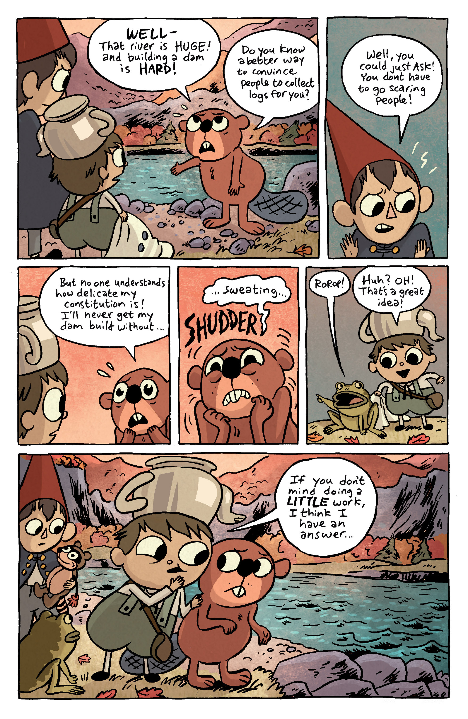Read online Over the Garden Wall (2016) comic -  Issue #4 - 12