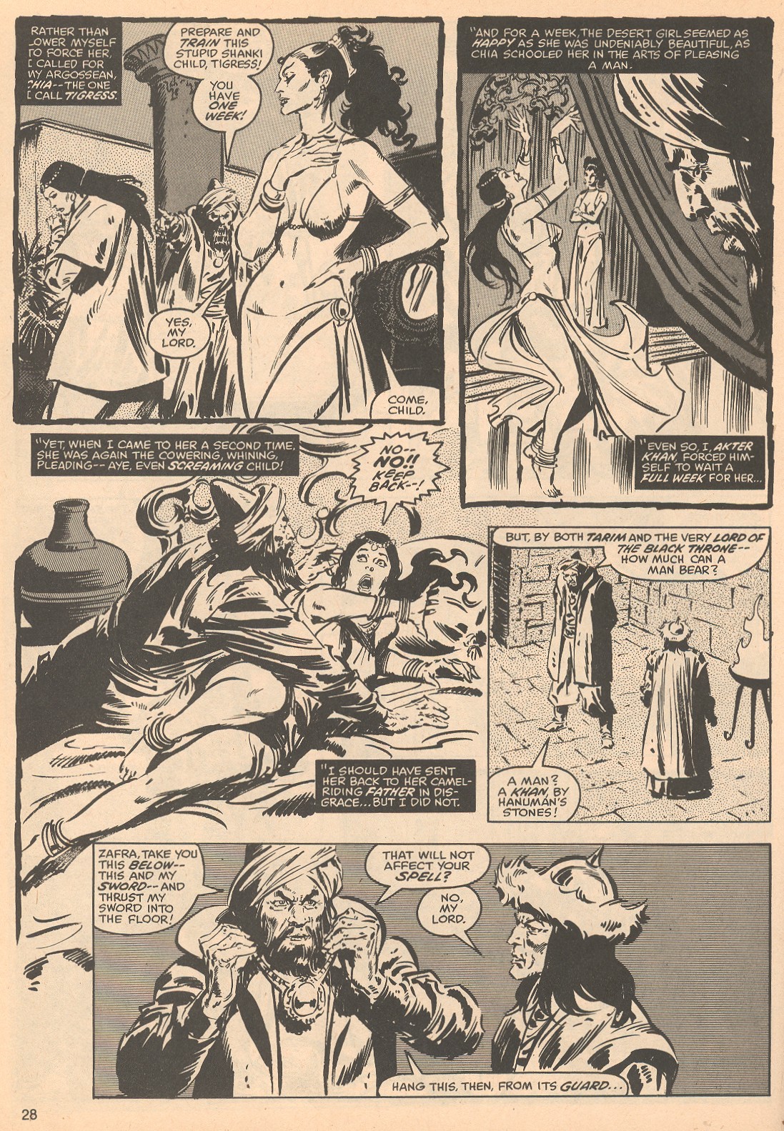 Read online The Savage Sword Of Conan comic -  Issue #56 - 28