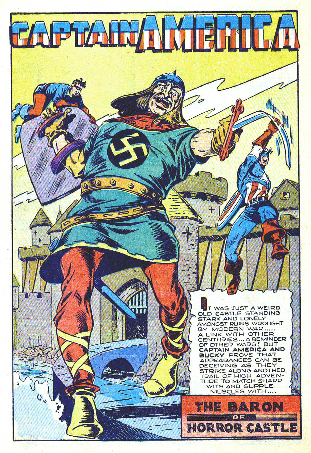 Read online Captain America Comics comic -  Issue #42 - 40