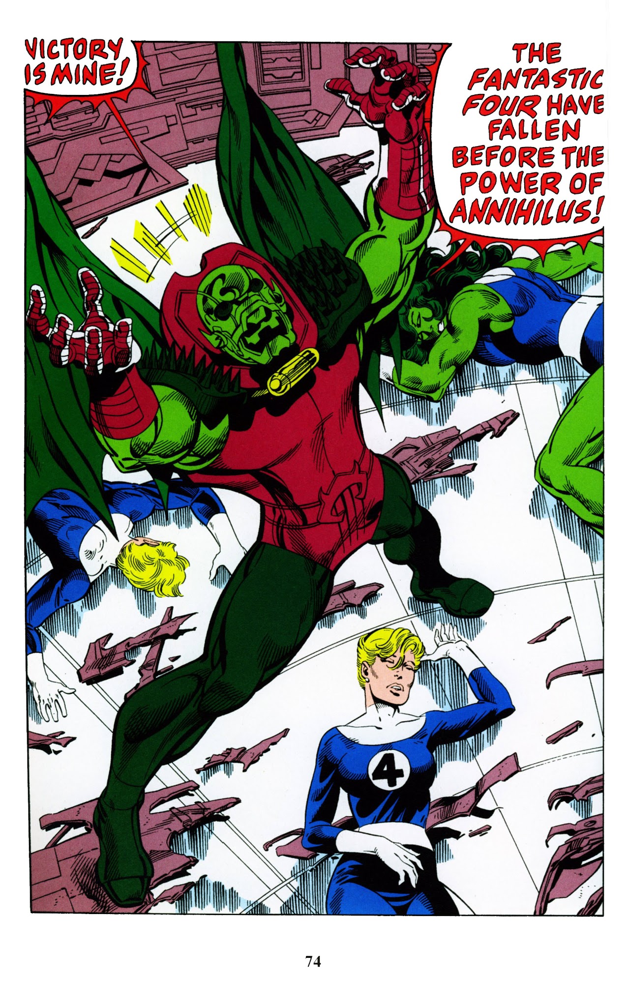 Read online Fantastic Four Visionaries: John Byrne comic -  Issue # TPB 8 - 76