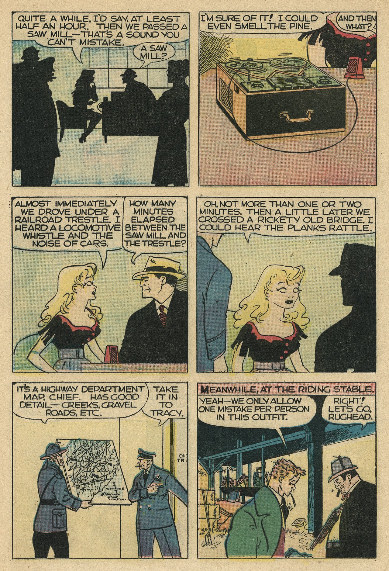 Read online Dick Tracy comic -  Issue #105 - 16
