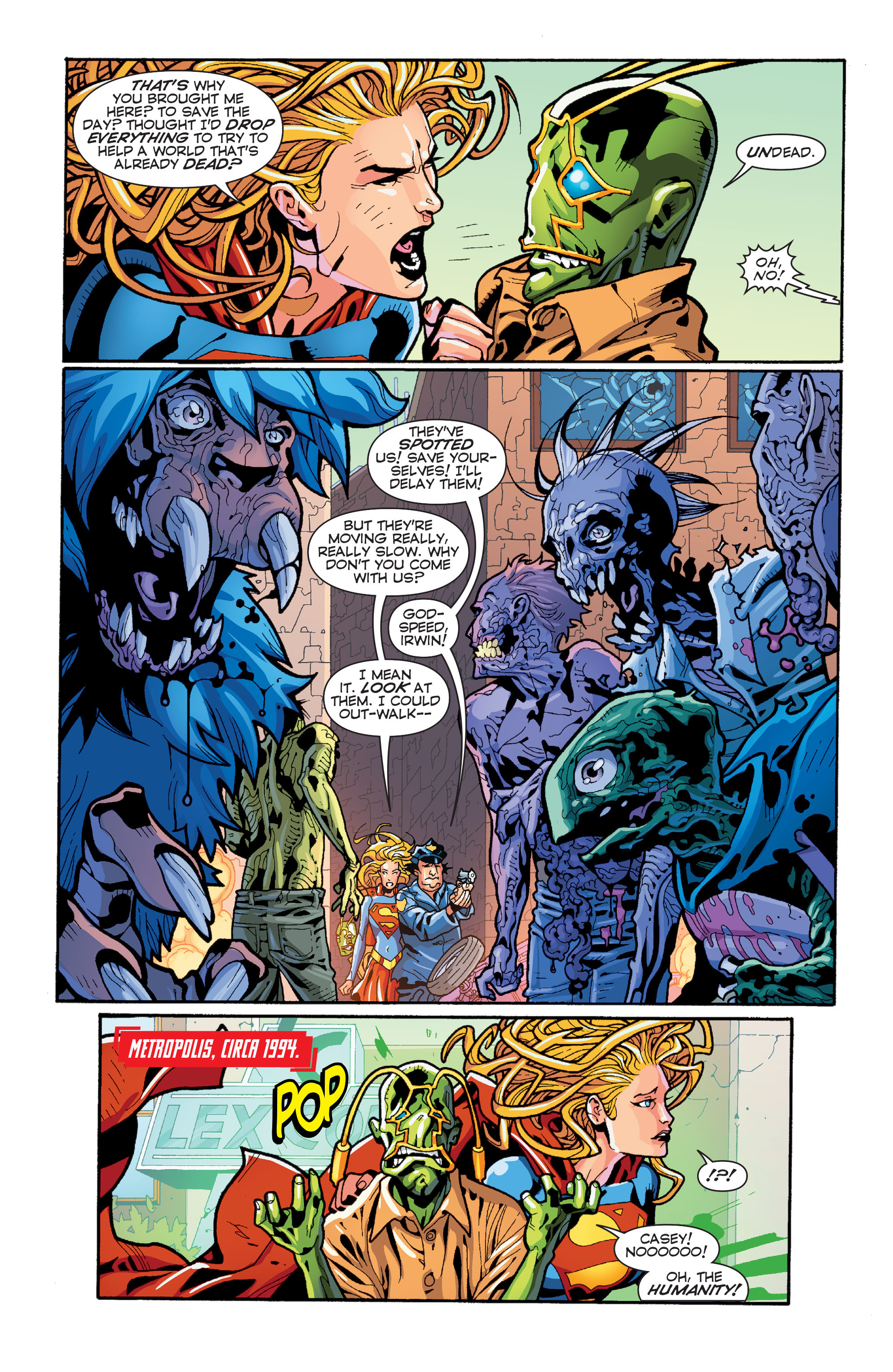 Read online Convergence Supergirl: Matrix comic -  Issue #2 - 19
