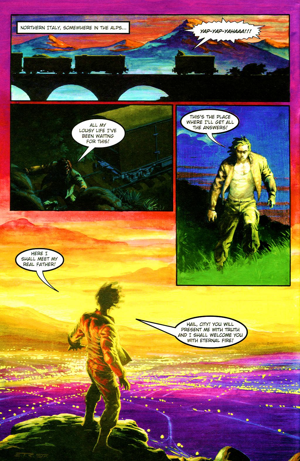 Read online Warrior Nun: Frenzy comic -  Issue #2 - 5