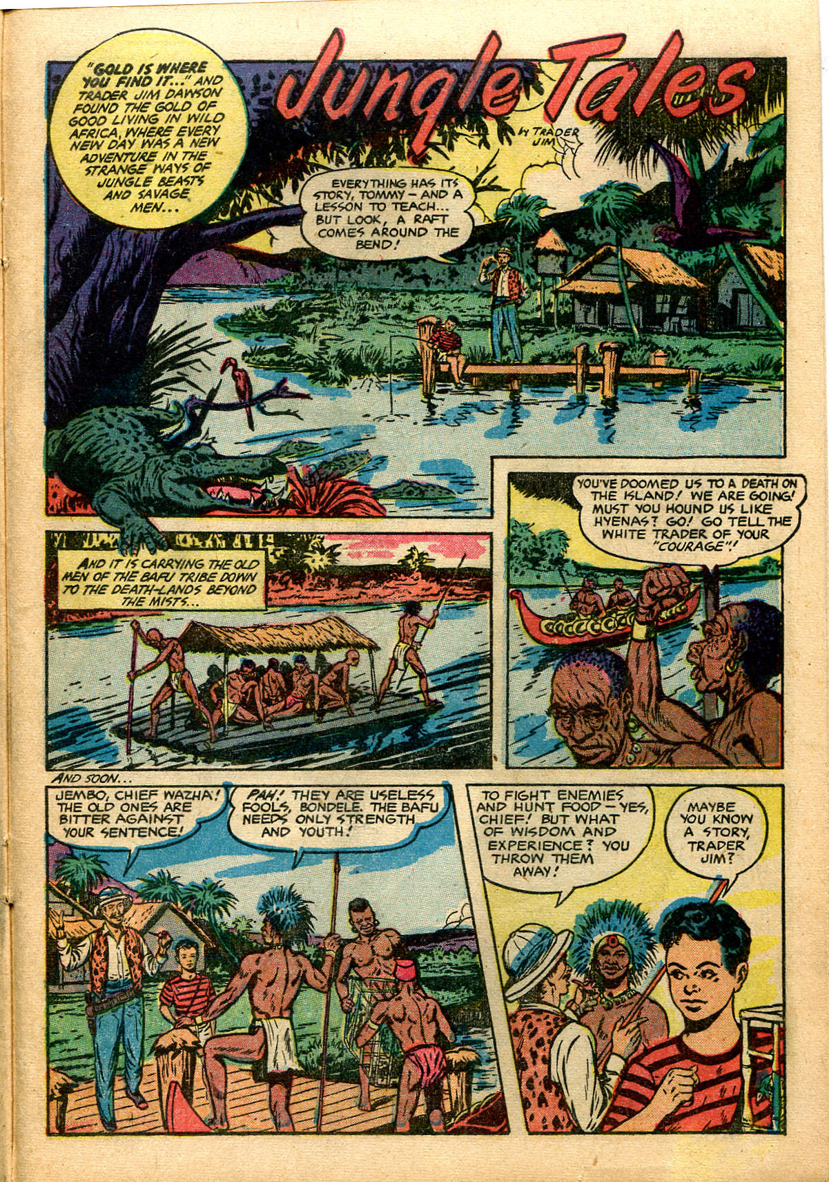 Read online Jungle Comics comic -  Issue #148 - 25