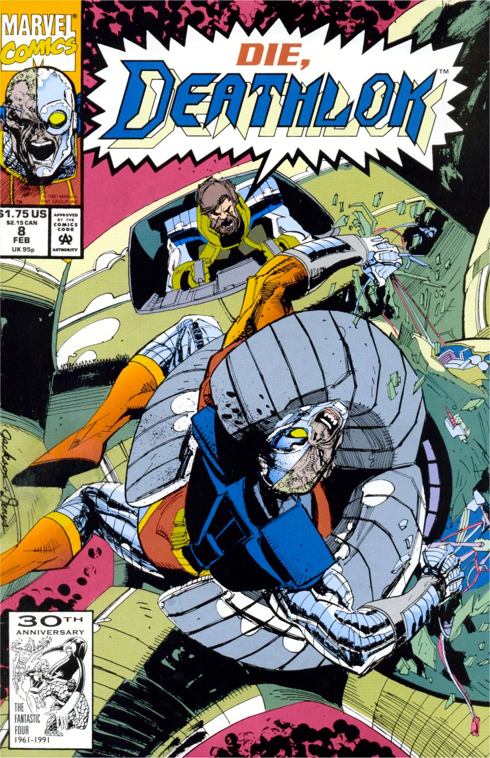 Read online Deathlok (1991) comic -  Issue #8 - 1