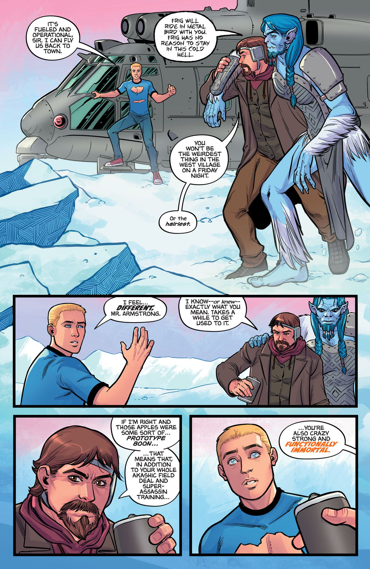 Read online Archer & Armstrong Forever comic -  Issue #4 - 21