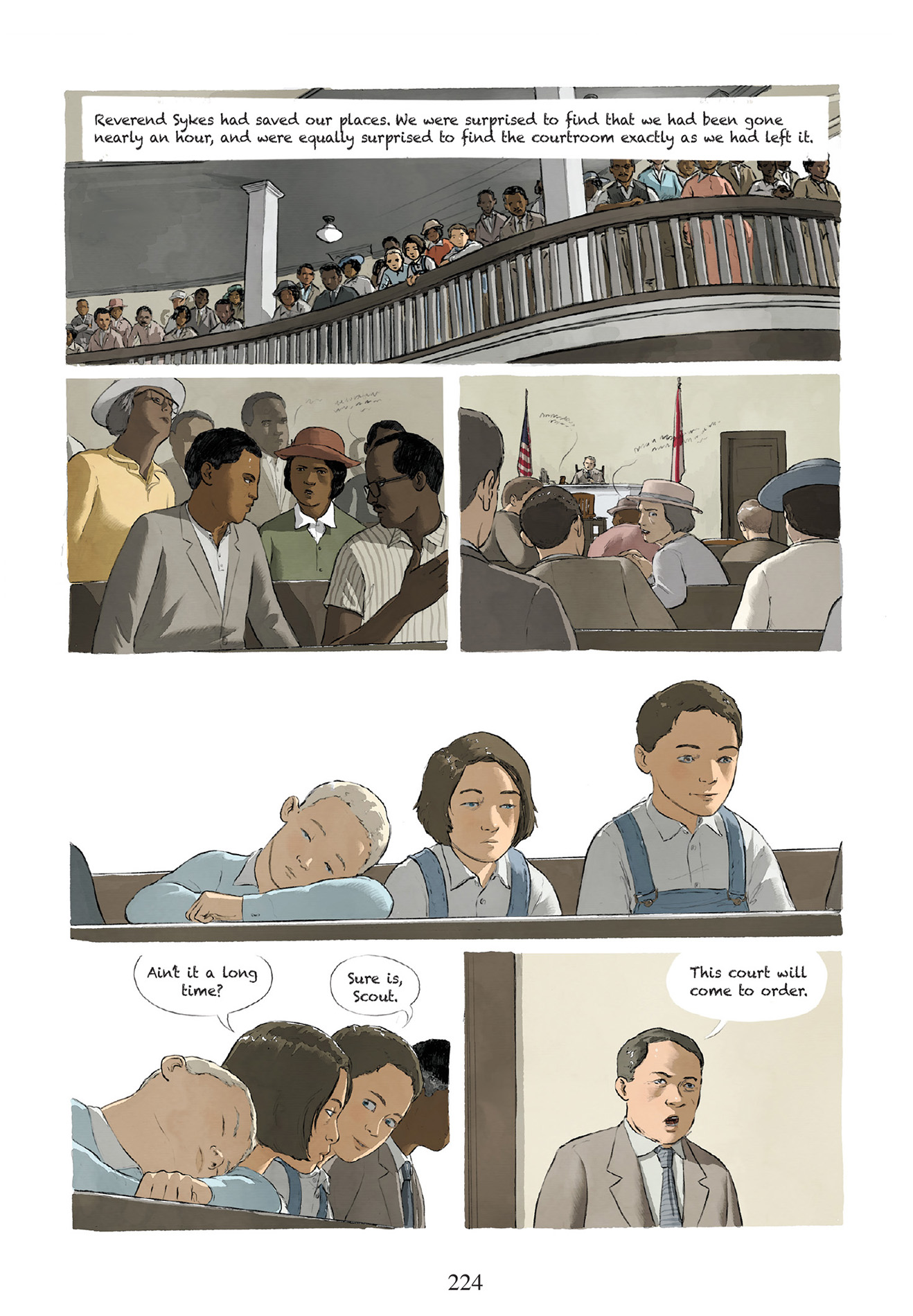 Read online To Kill a Mockingbird: A Graphic Novel comic -  Issue # TPB (Part 3) - 38