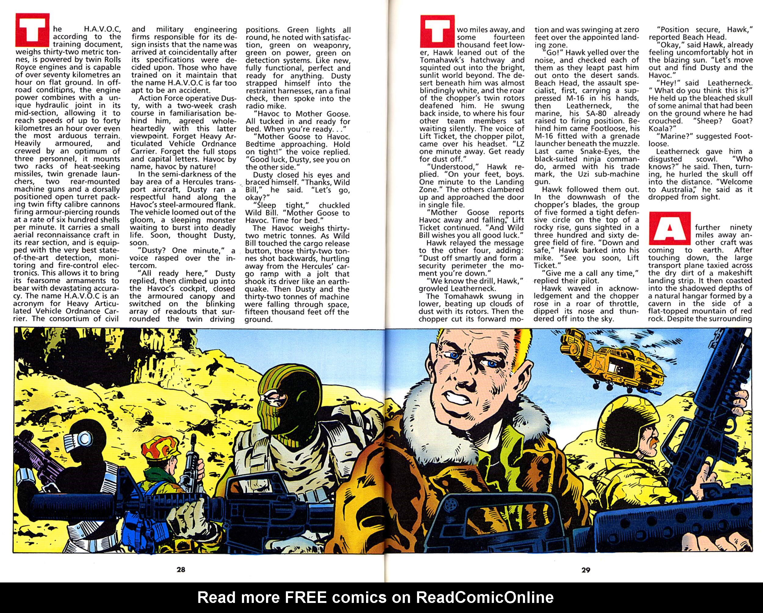 Read online Action Force comic -  Issue # Annual 1989 - 27