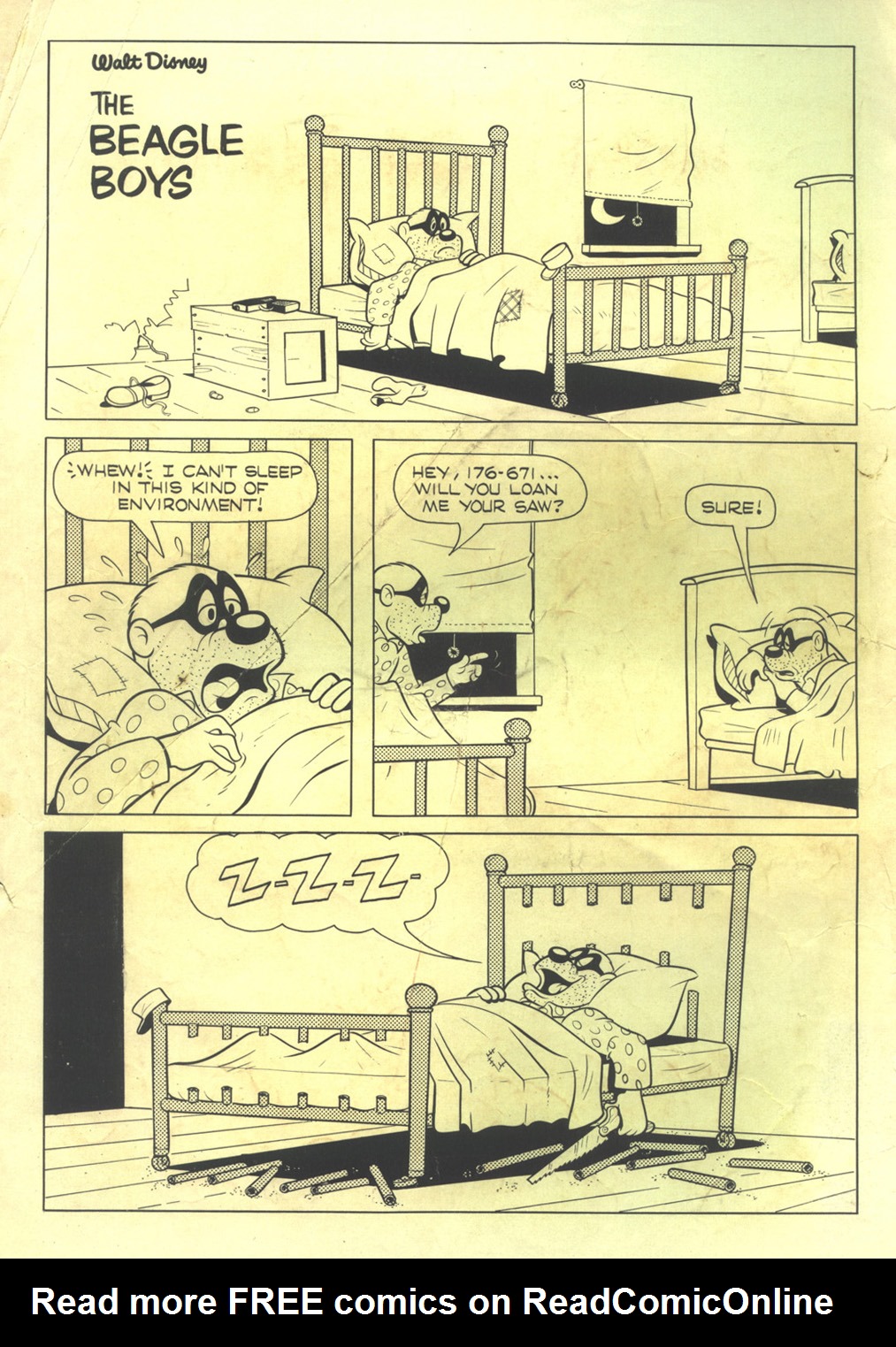 Read online Walt Disney THE BEAGLE BOYS comic -  Issue #3 - 2