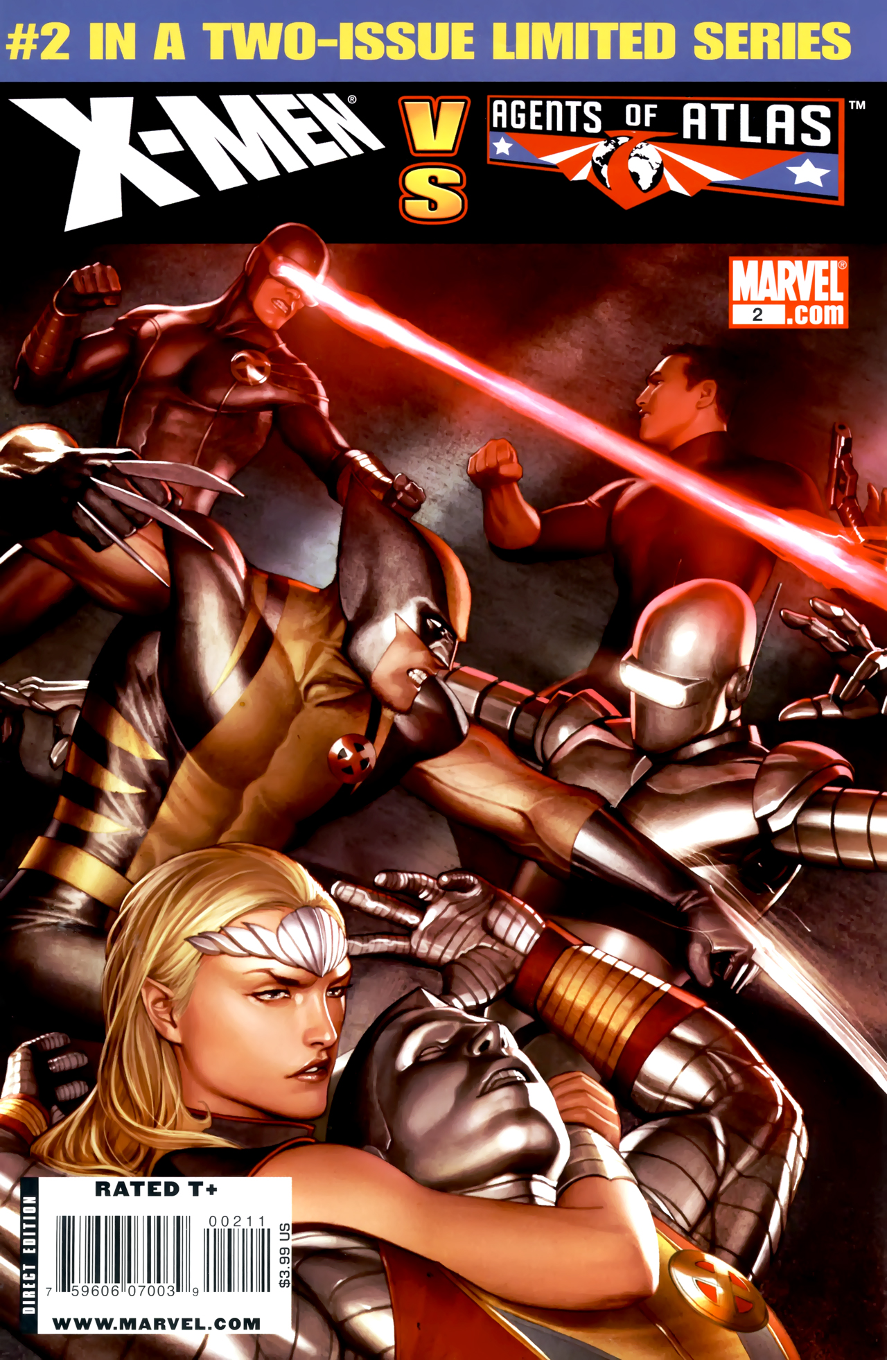 Read online X-Men Vs. Agents Of Atlas comic -  Issue #2 - 1