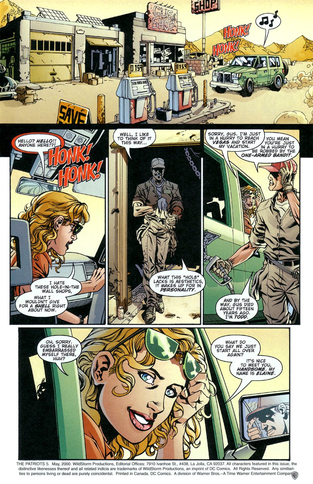 Read online The Patriots comic -  Issue #5 - 2