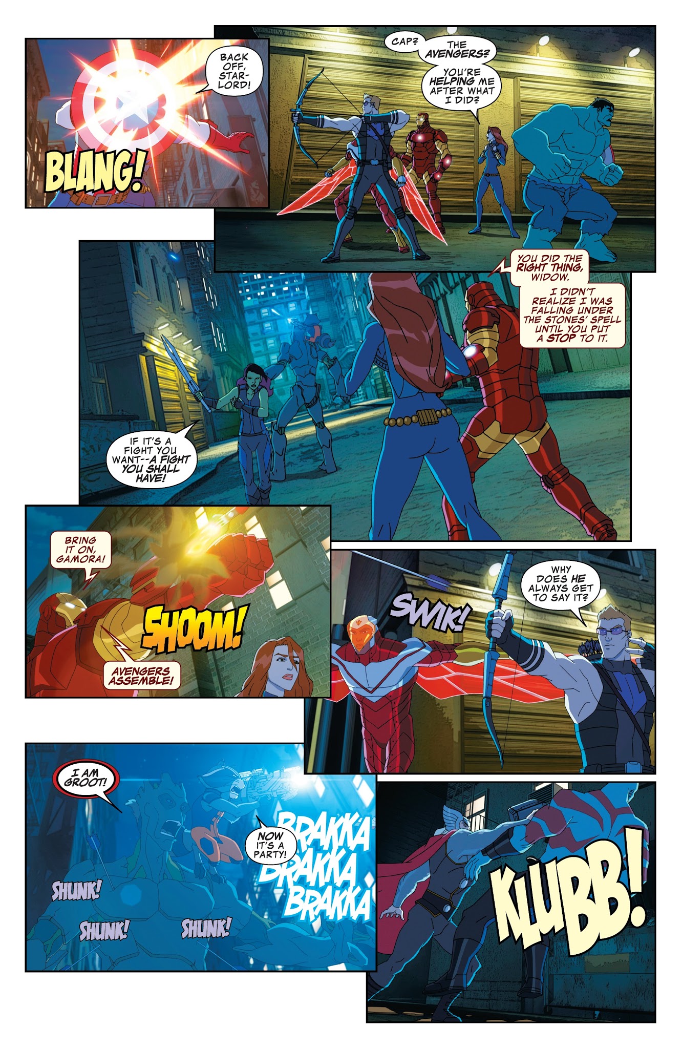Read online Avengers vs. Thanos (2018) comic -  Issue # TPB - 56