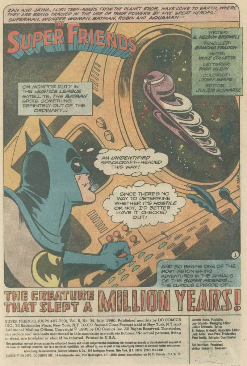 Read online The Super Friends comic -  Issue #34 - 2