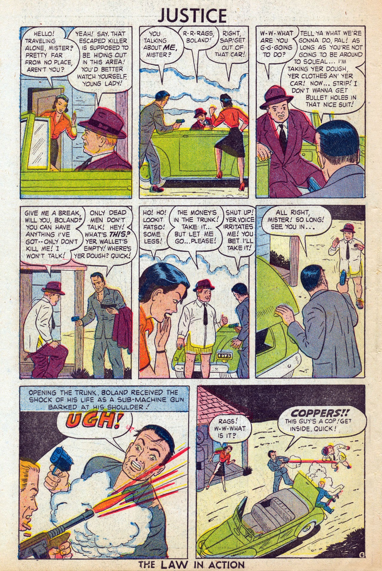 Read online Justice Comics (1948) comic -  Issue #10 - 30