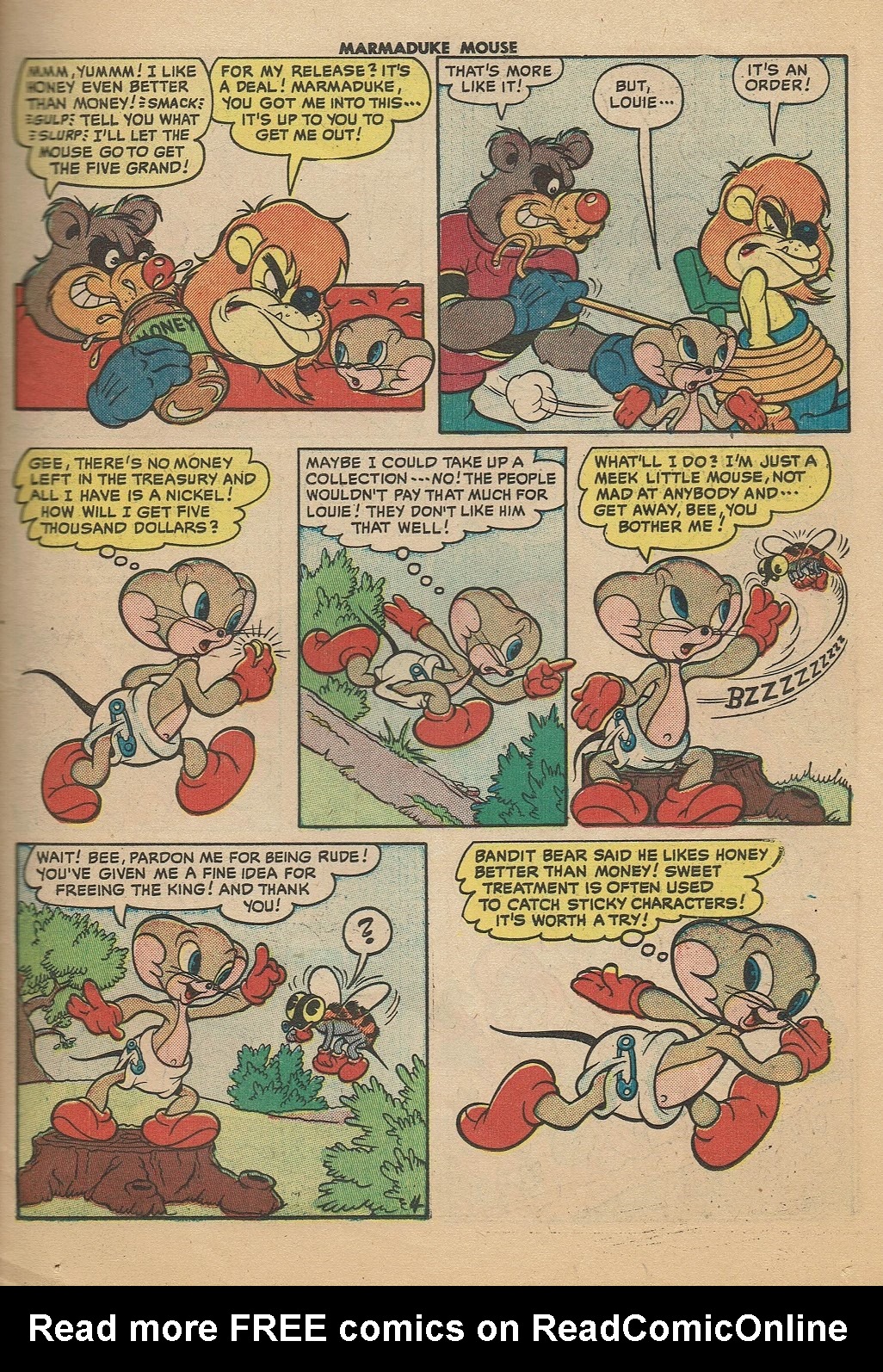 Read online Marmaduke Mouse comic -  Issue #22 - 19