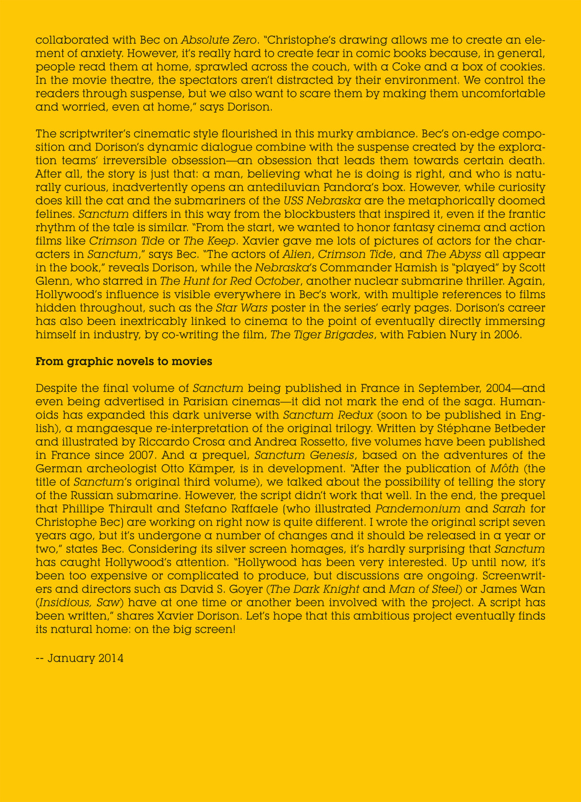 Read online Sanctum comic -  Issue # Vol. 3 - 70