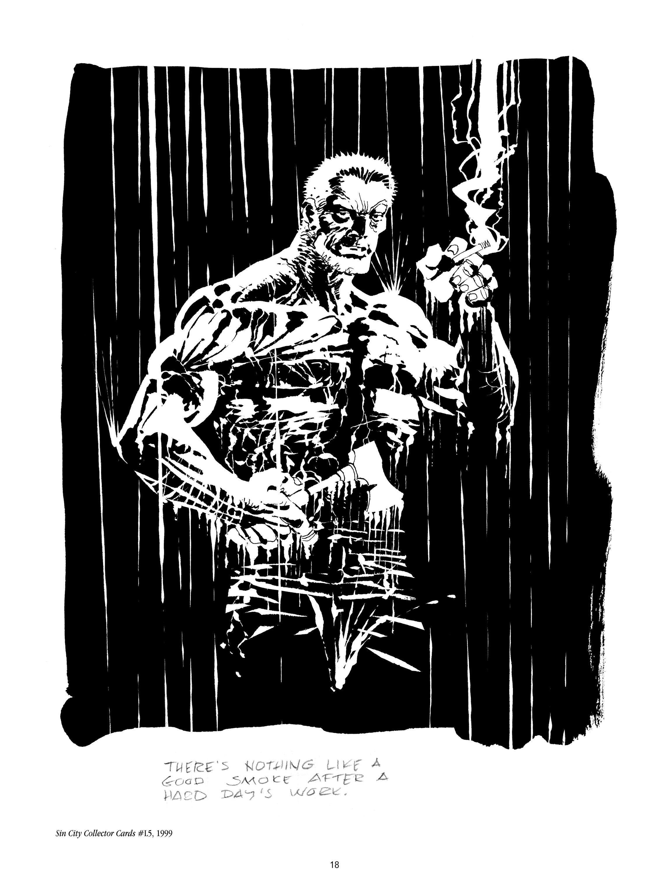 Read online Frank Miller: The Art of Sin City comic -  Issue # TPB - 21