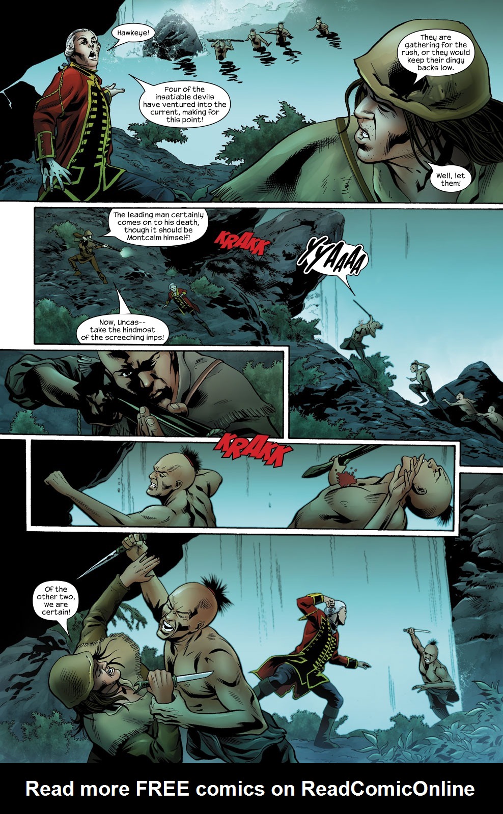 Read online The Last of the Mohicans comic -  Issue #1 - 17