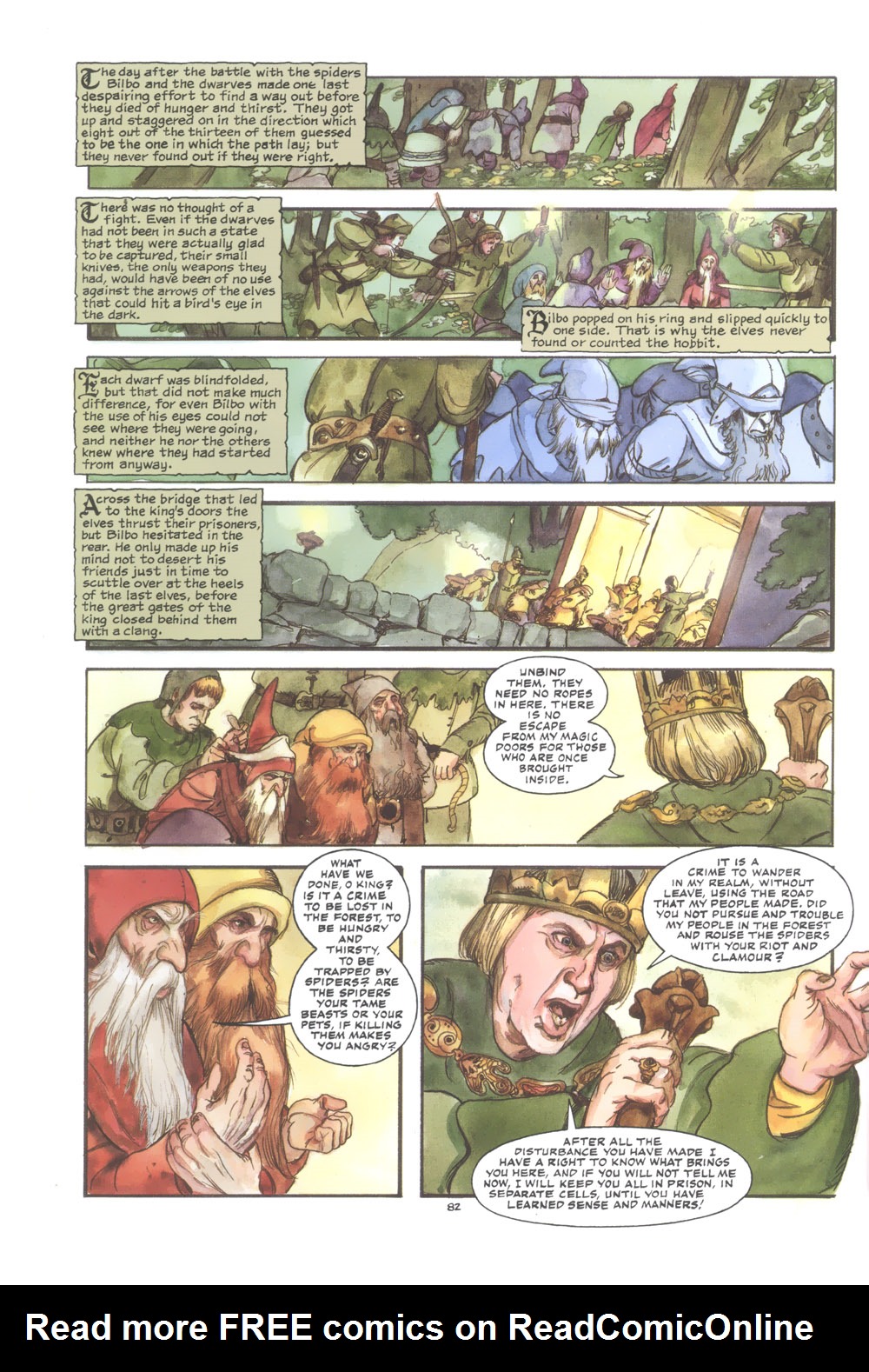 Read online The Hobbit comic -  Issue # TPB - 88