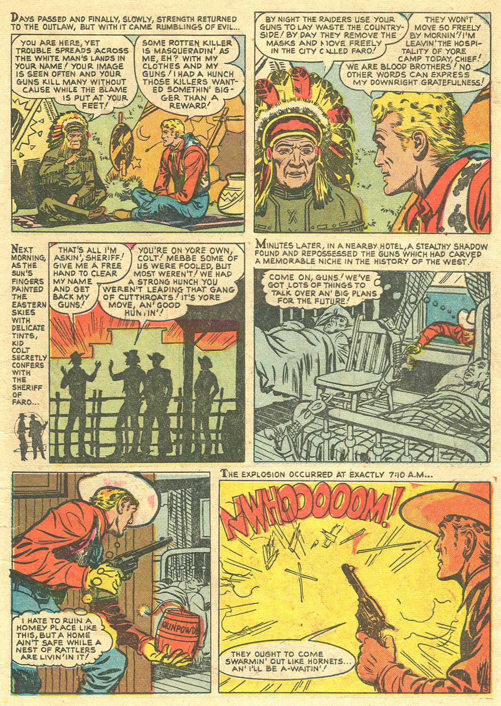 Read online Kid Colt Outlaw comic -  Issue #21 - 7