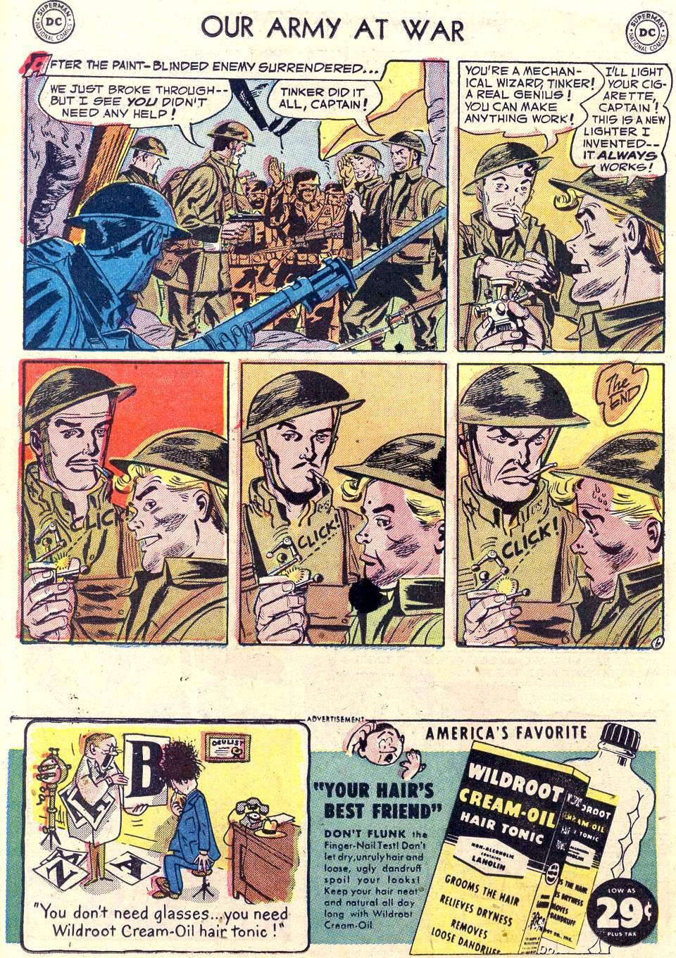 Read online Our Army at War (1952) comic -  Issue #8 - 18