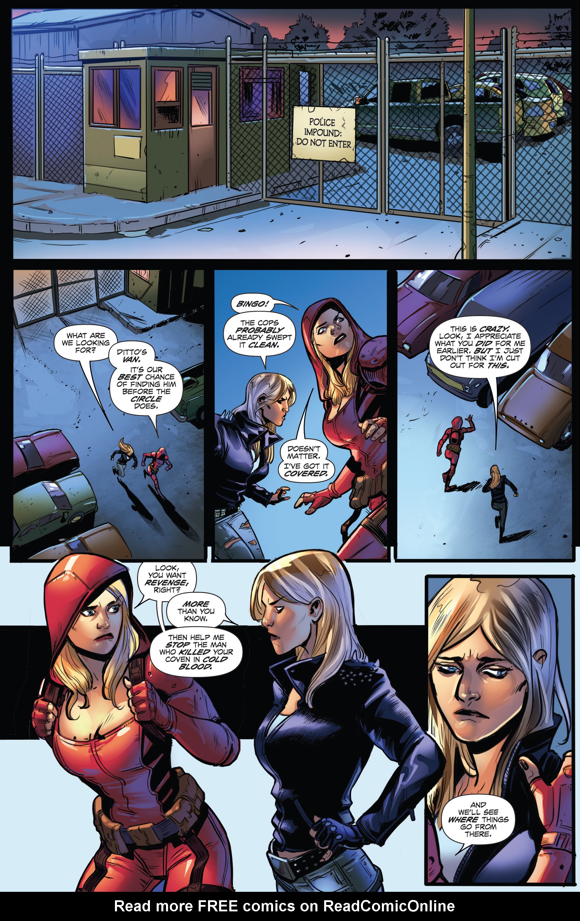 Read online Red Agent comic -  Issue #2 - 21