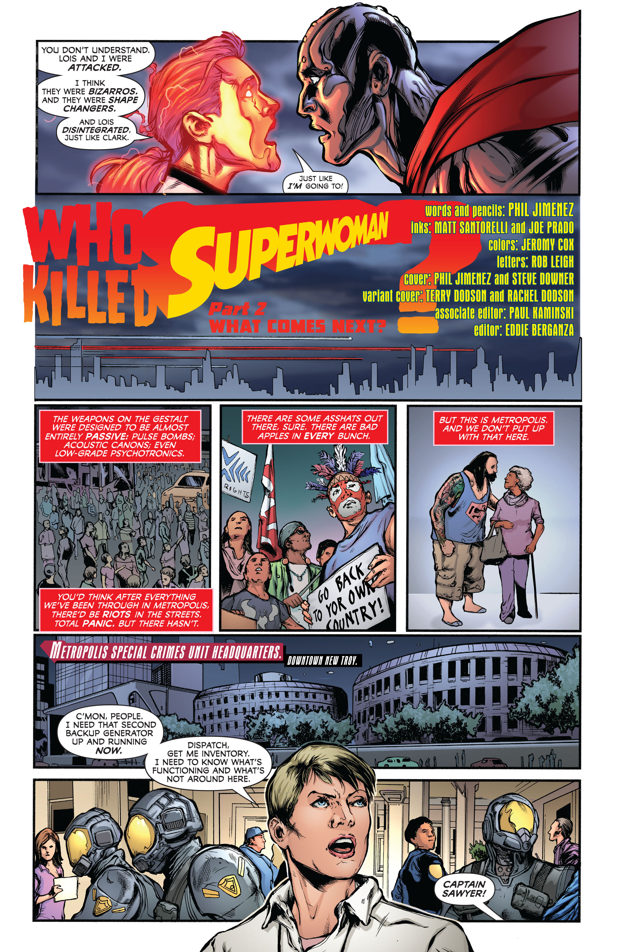 Read online Superwoman comic -  Issue #2 - 8