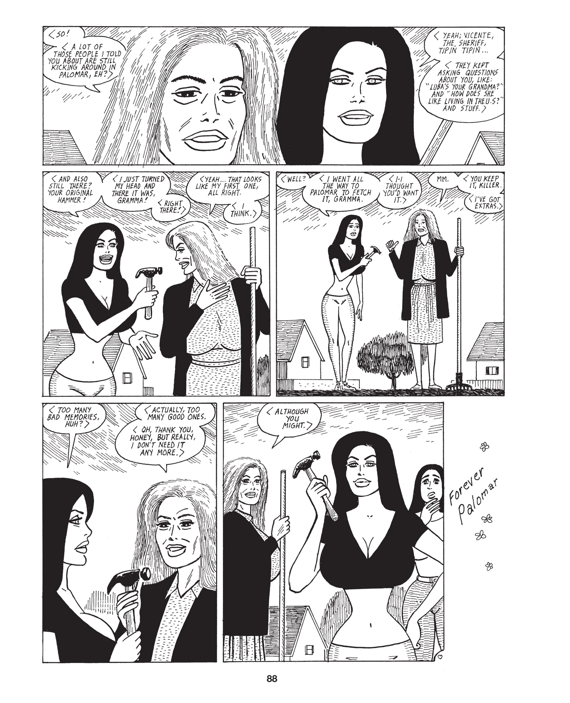 Read online Love and Rockets: New Stories comic -  Issue #5 - 89
