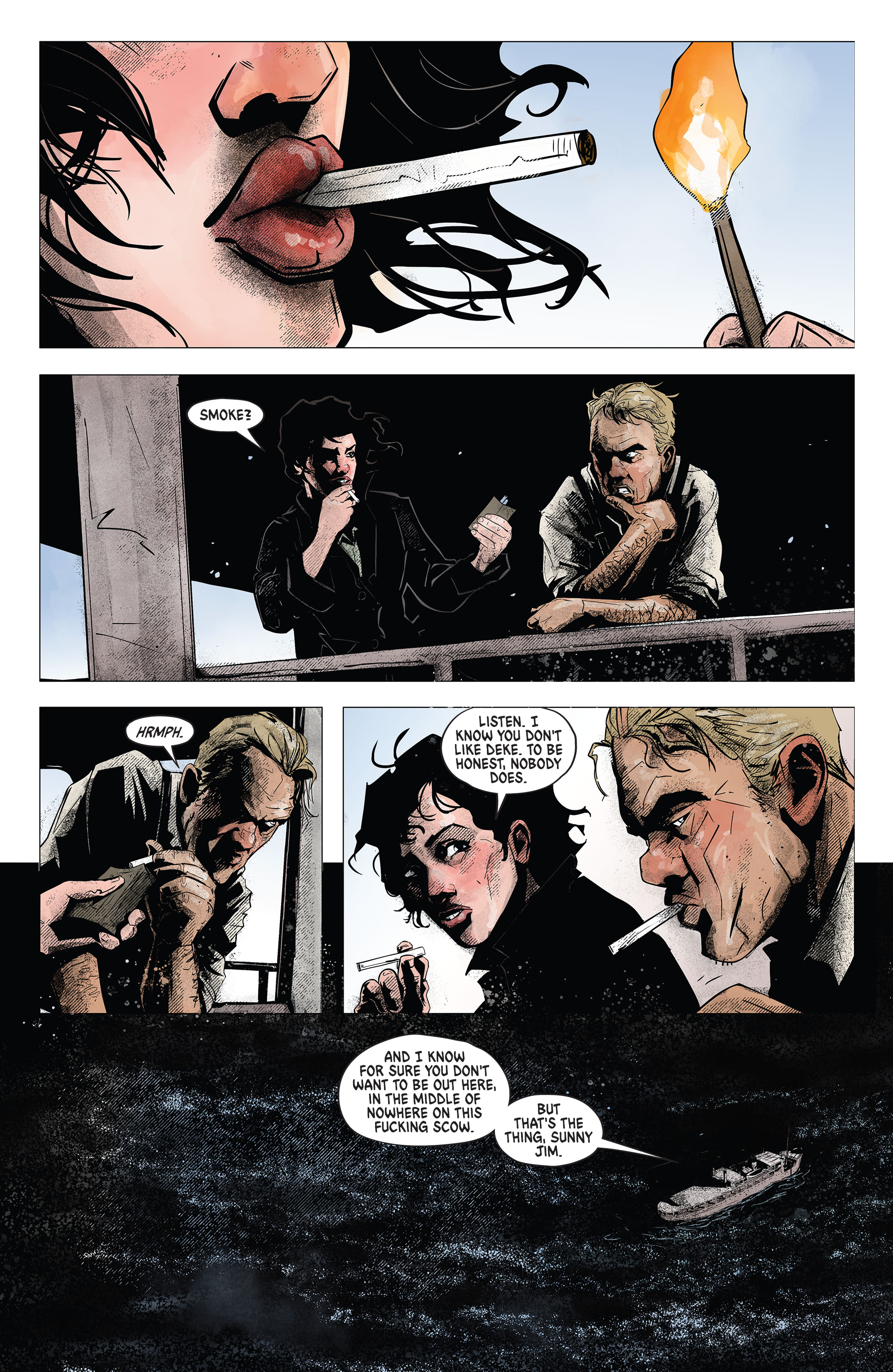 Read online Sea of Sorrows comic -  Issue #1 - 14